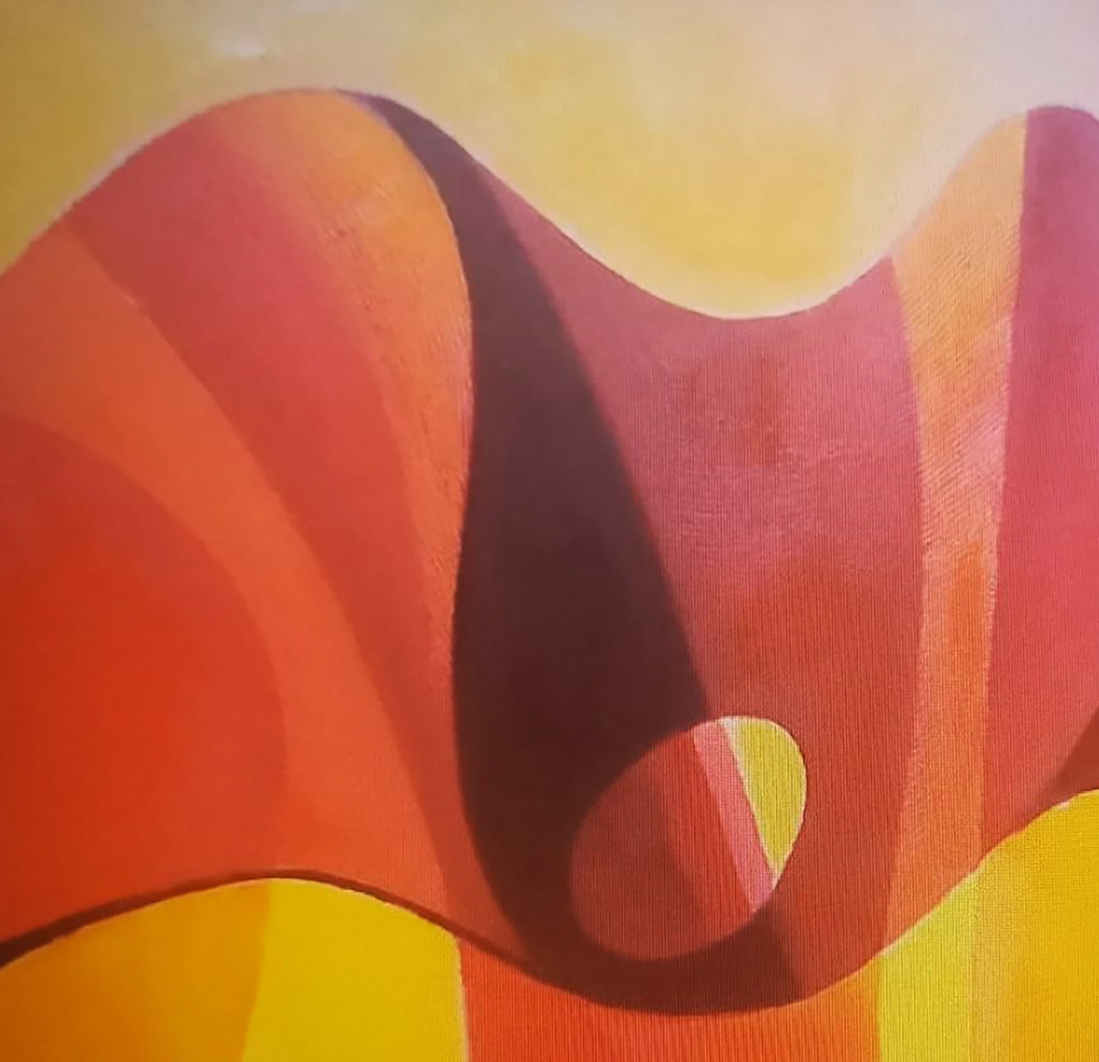 Oil painting Red shapes Alexander Strashevich - 2