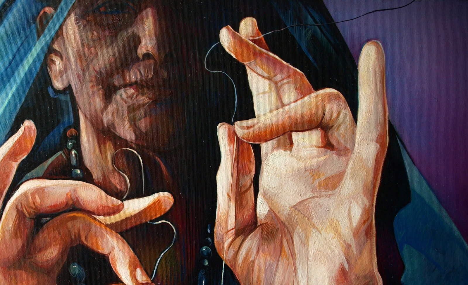 Oil painting Balances Konsta G. Amelinn - 3