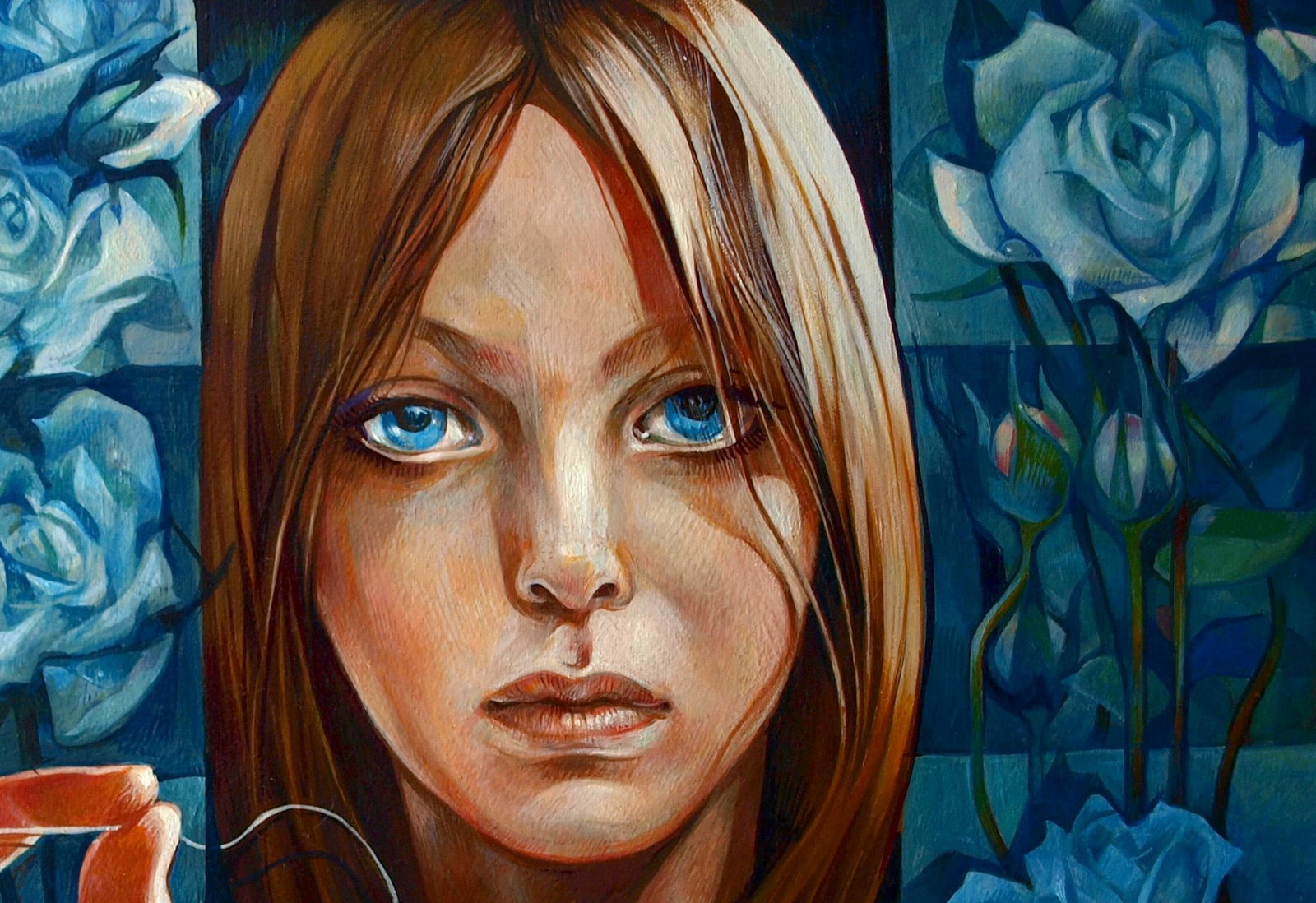 Oil painting Garden of Delights Konsta G. Amelinn - 4