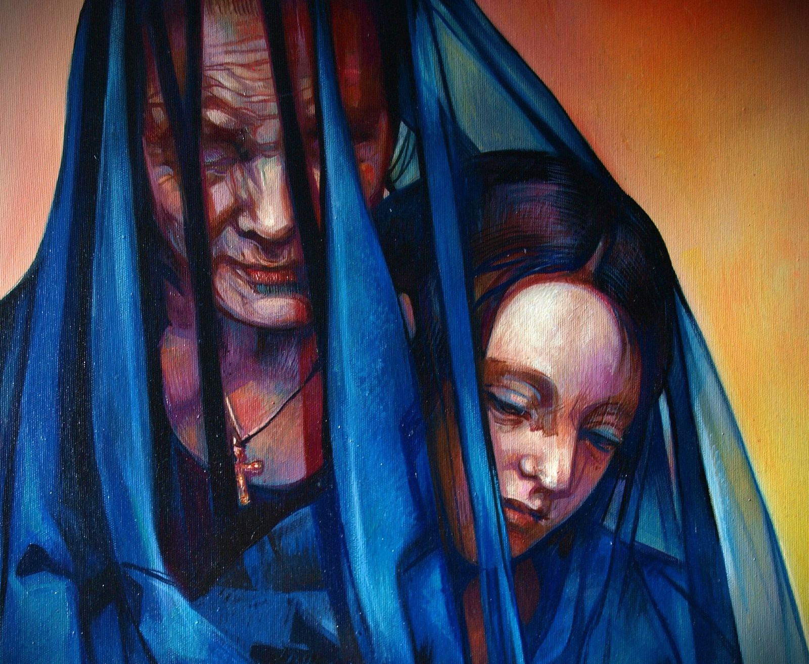 Oil painting Fate Konsta G. Amelinn - 4