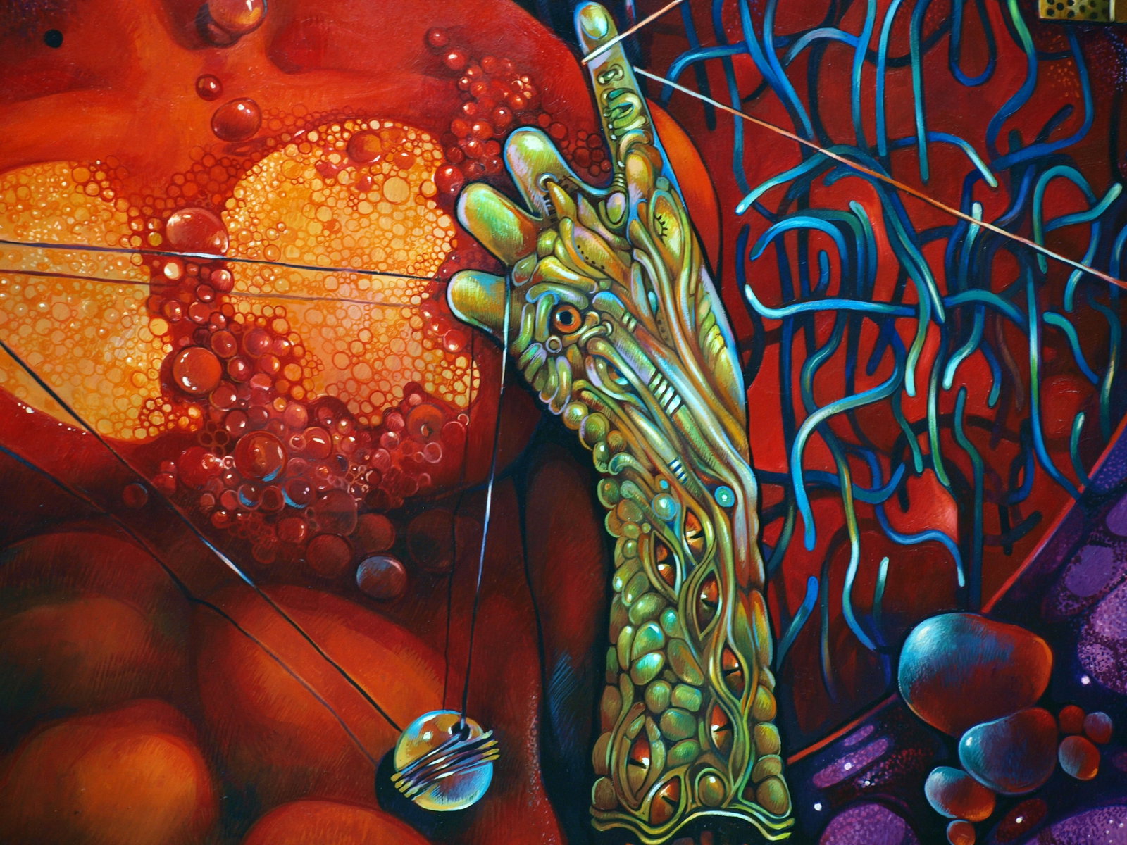 Oil painting Agnihotra Konsta G. Amelinn - 3