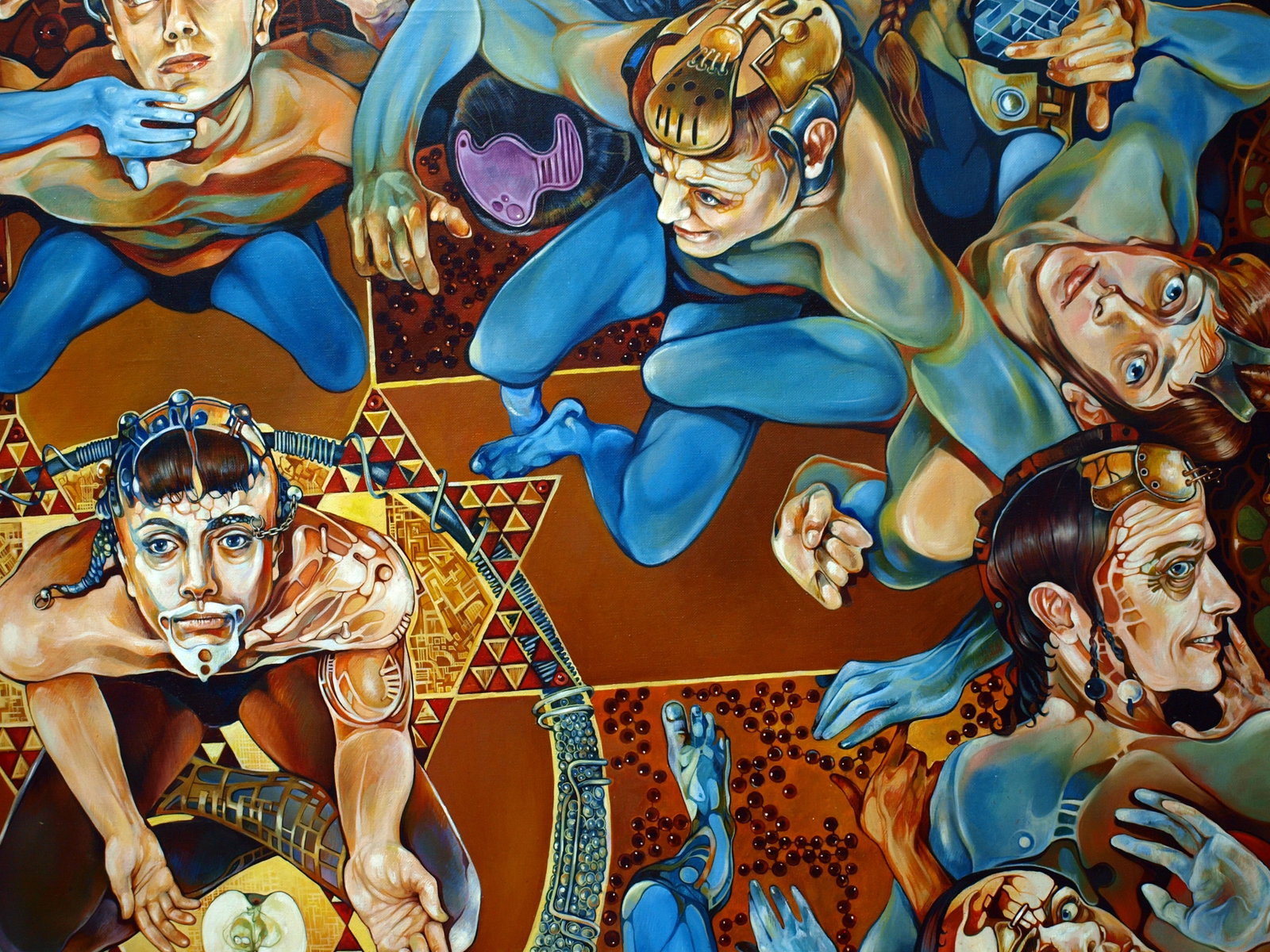 Oil painting Creation in Act II Konsta G. Amelinn - 5
