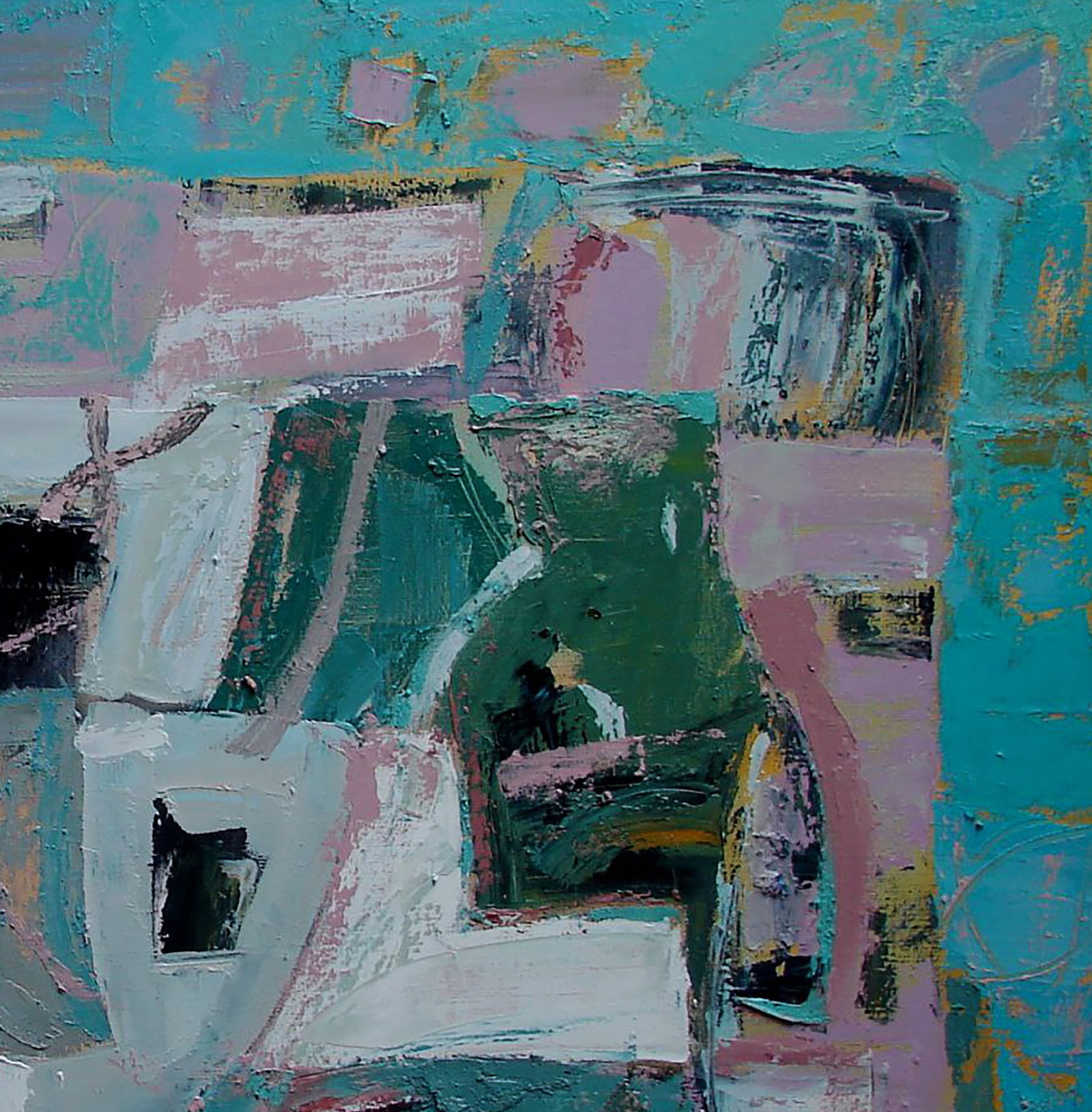 Oil painting Adriatic Cubism Tatyana Shulyak - 3