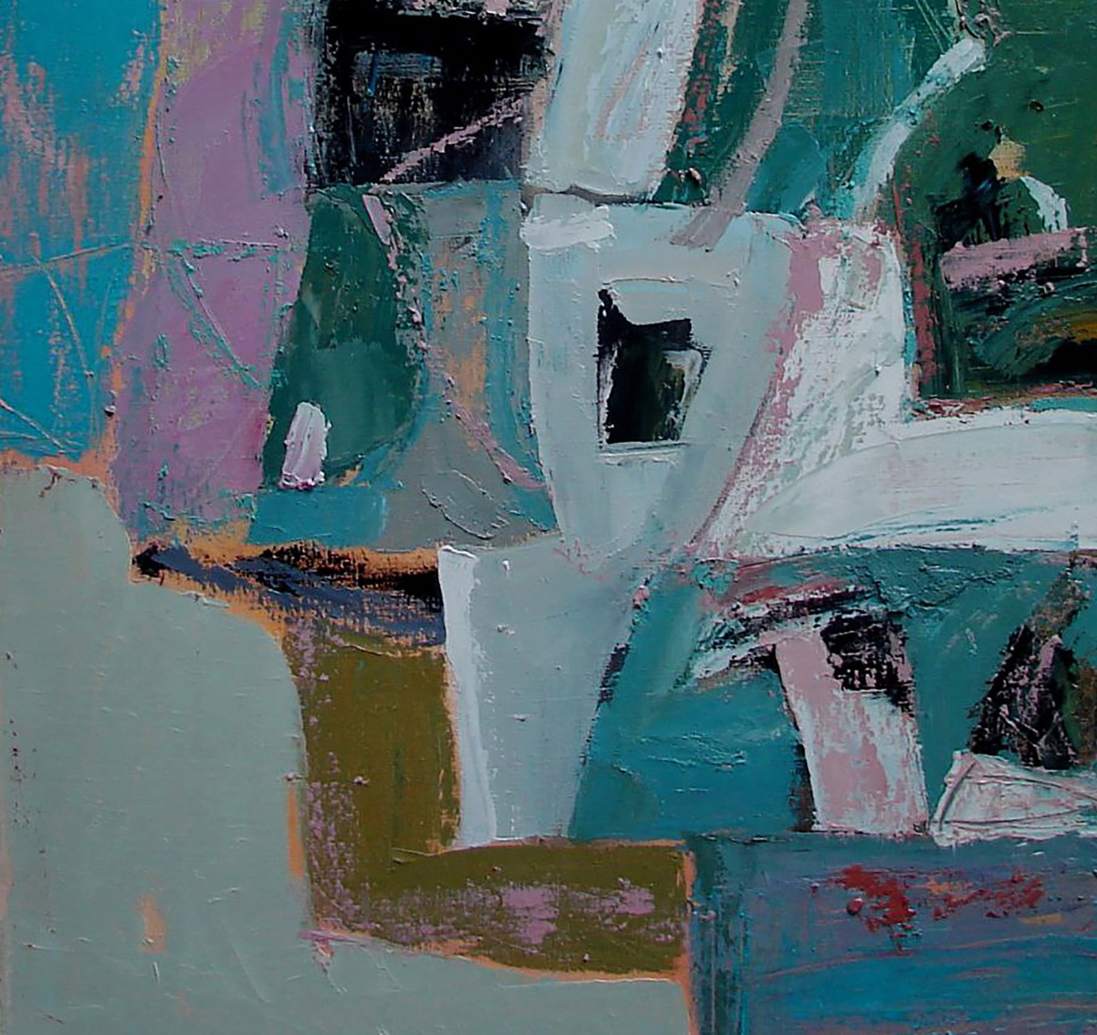 Oil painting Adriatic Cubism Tatyana Shulyak - 4