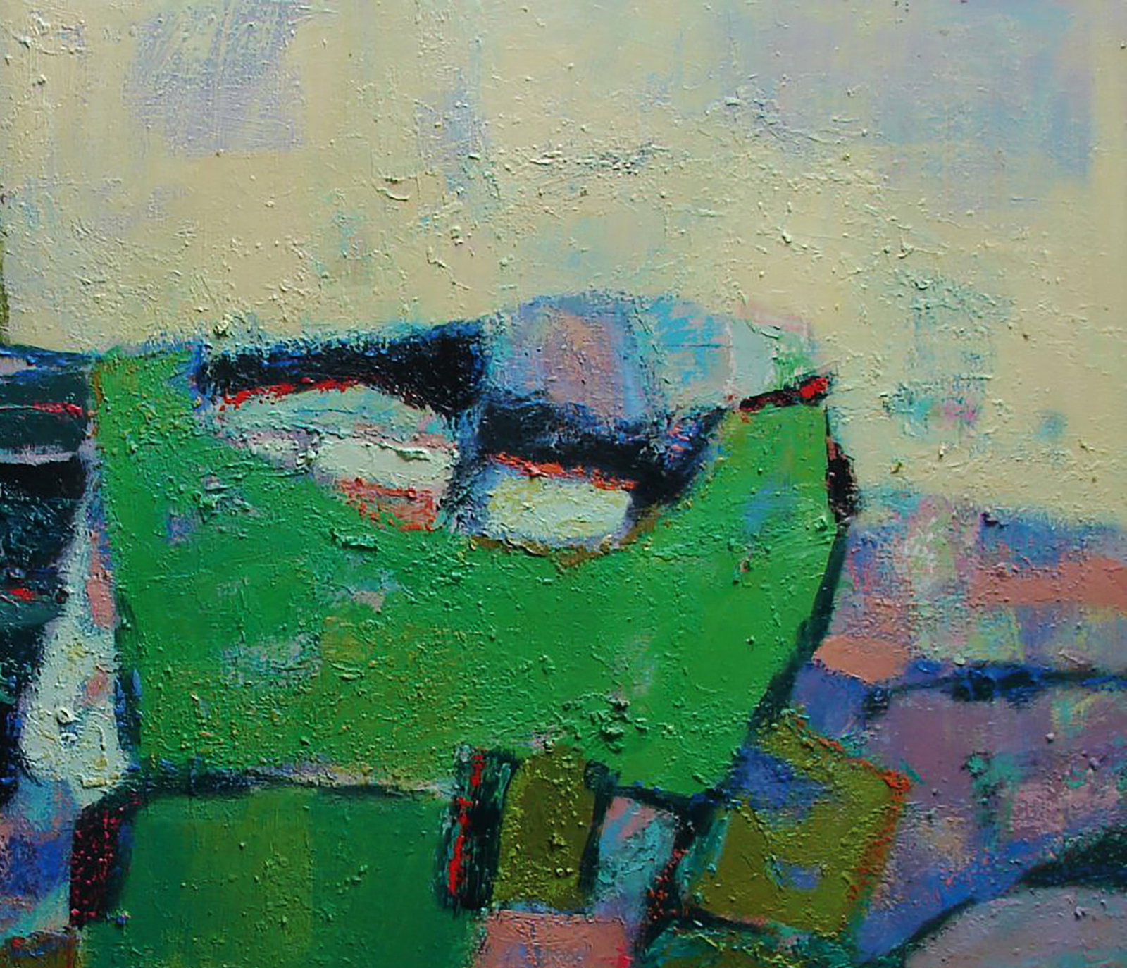 Oil painting Village in the mountains Tatyana Shulyak - 3