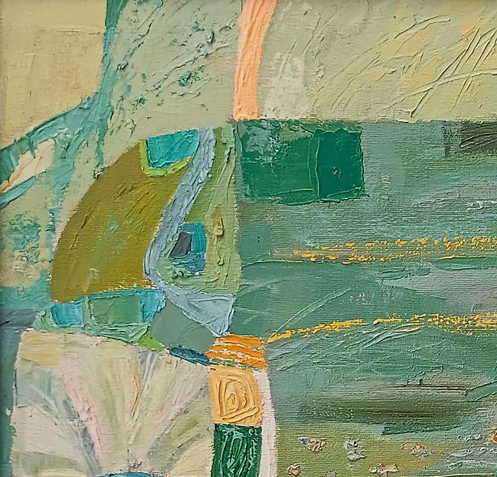 Oil painting Harmony of green Tatyana Shulyak - 4