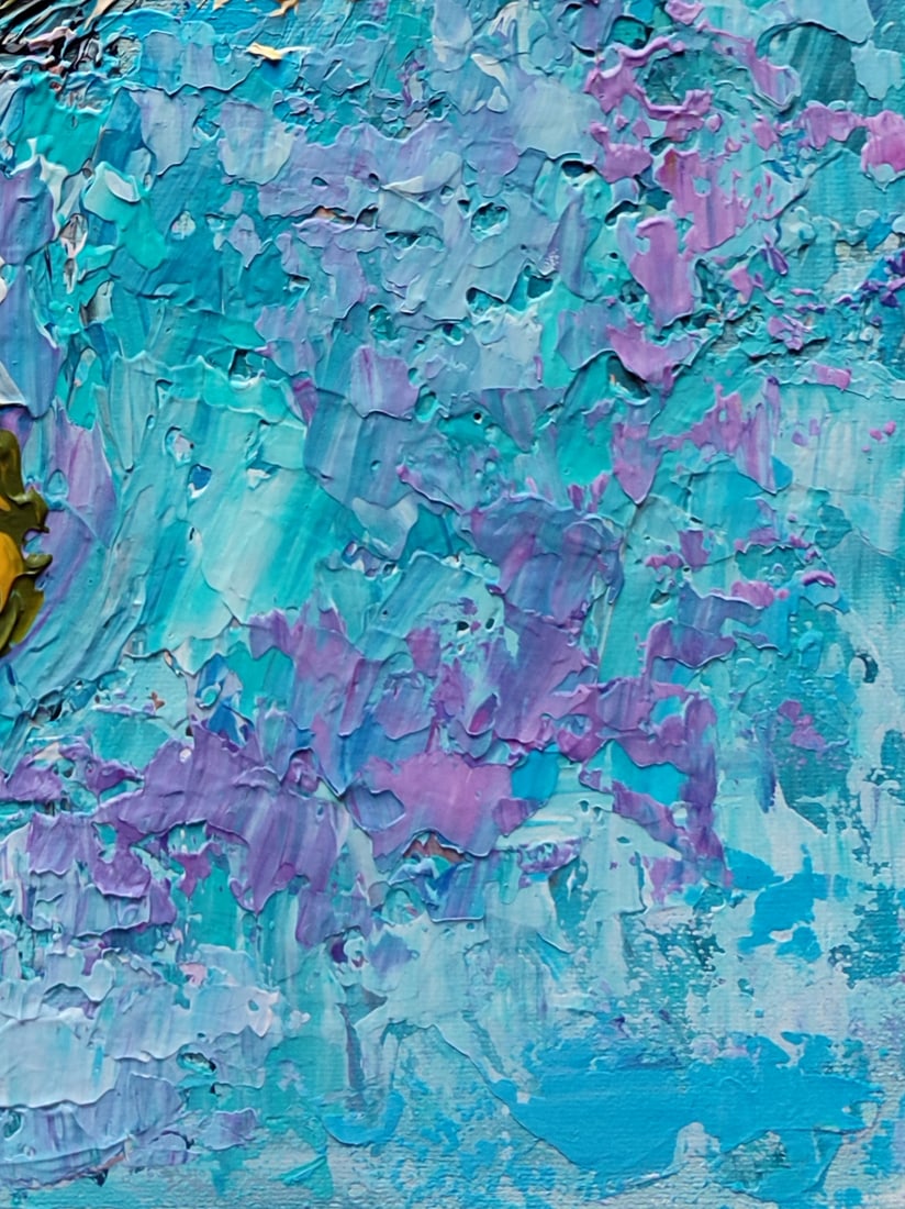Acrylic painting Palm Sunday Olena Kirik - 5