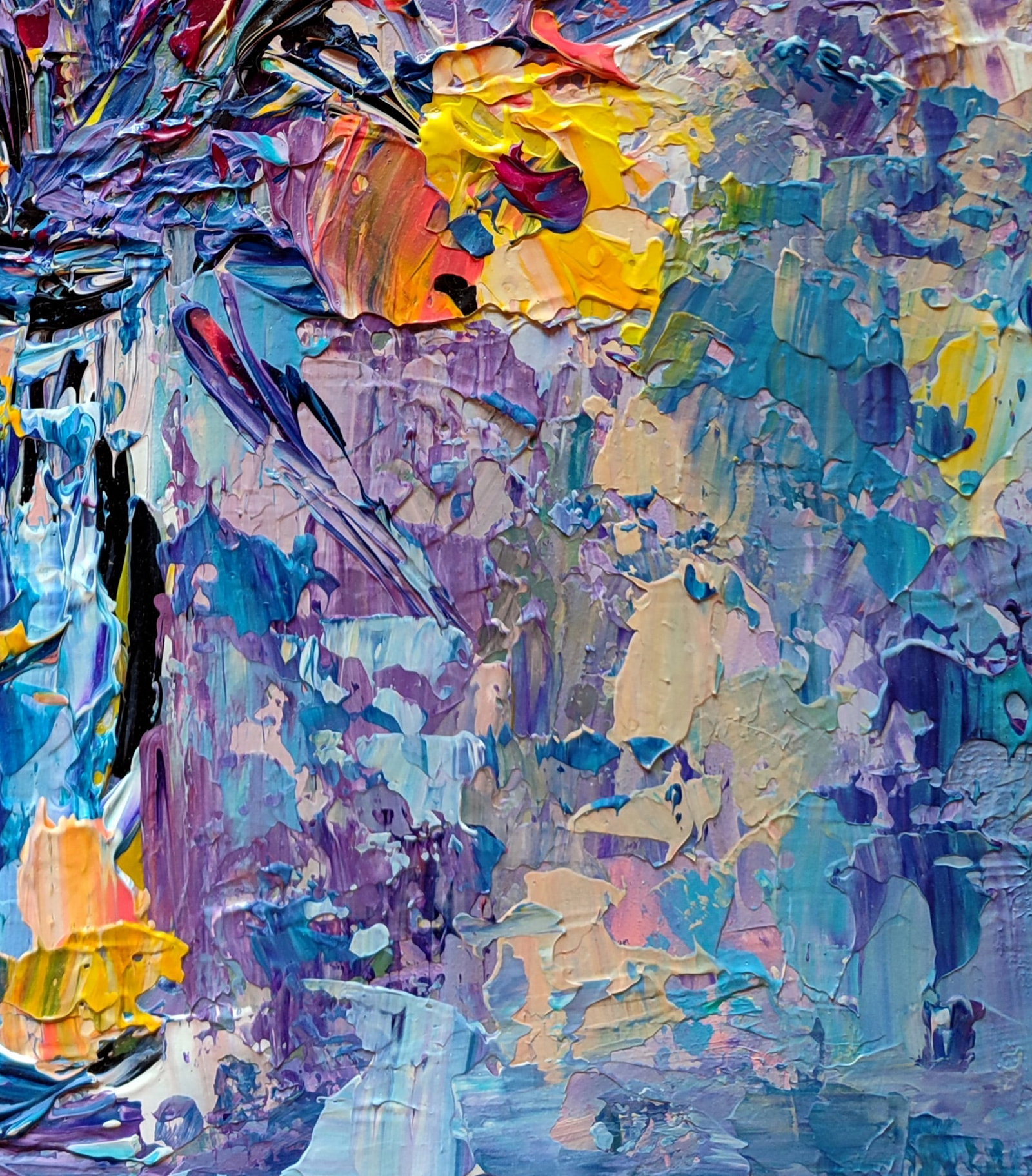 Acrylic painting Mosaic Olena Kirik - 5