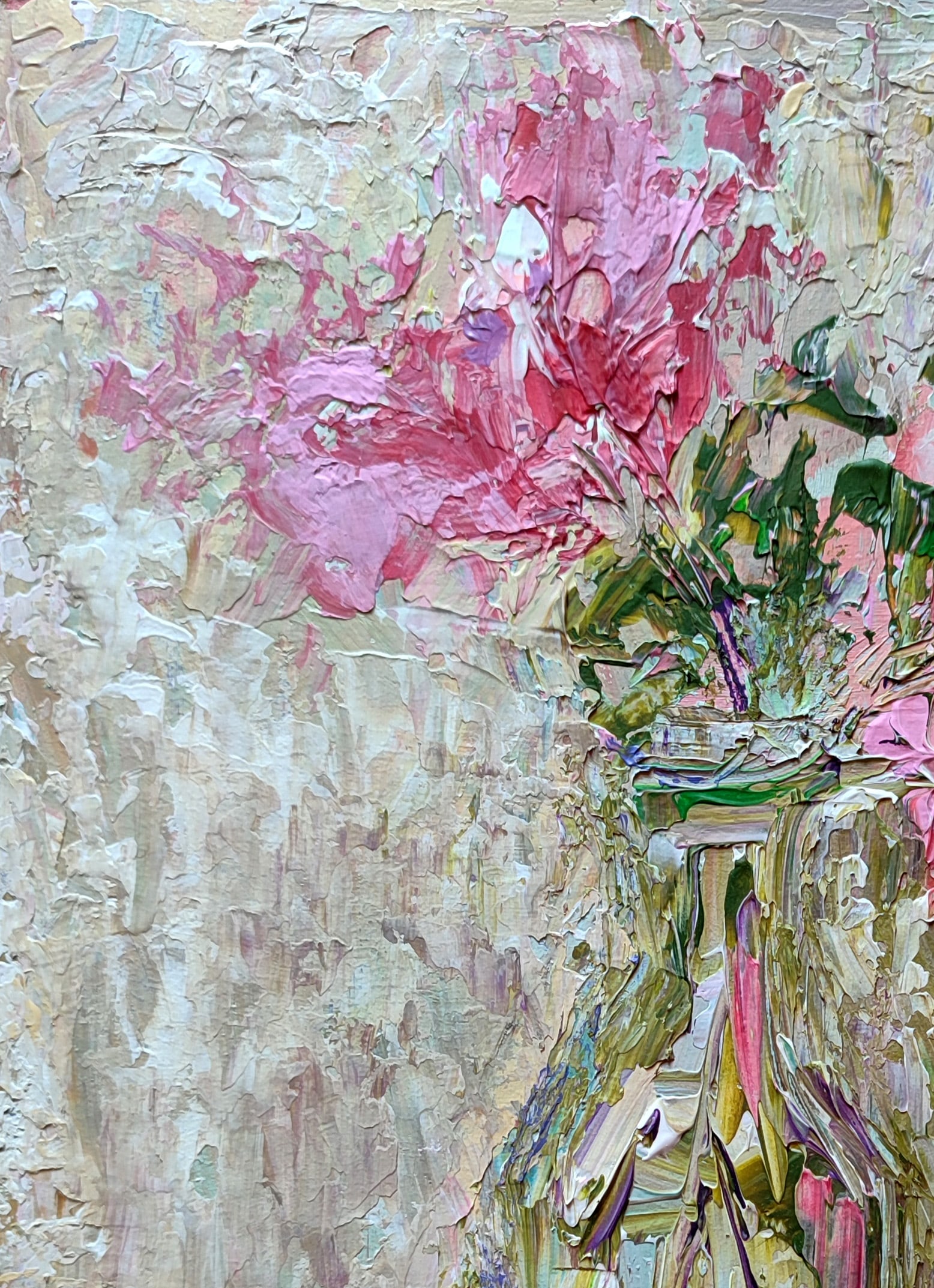 Acrylic painting Tenderness Olena Kirik - 2