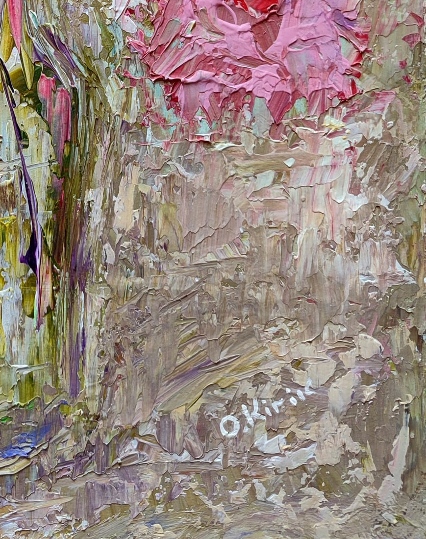 Acrylic painting Tenderness Olena Kirik - 5