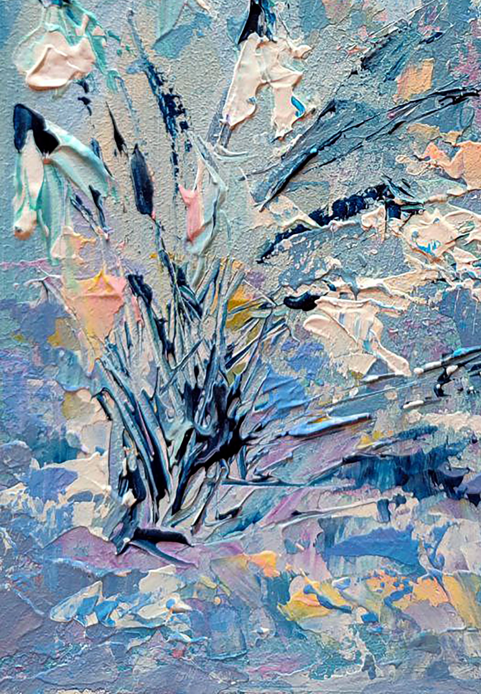 Acrylic painting Proliski Olena Kirik - 4