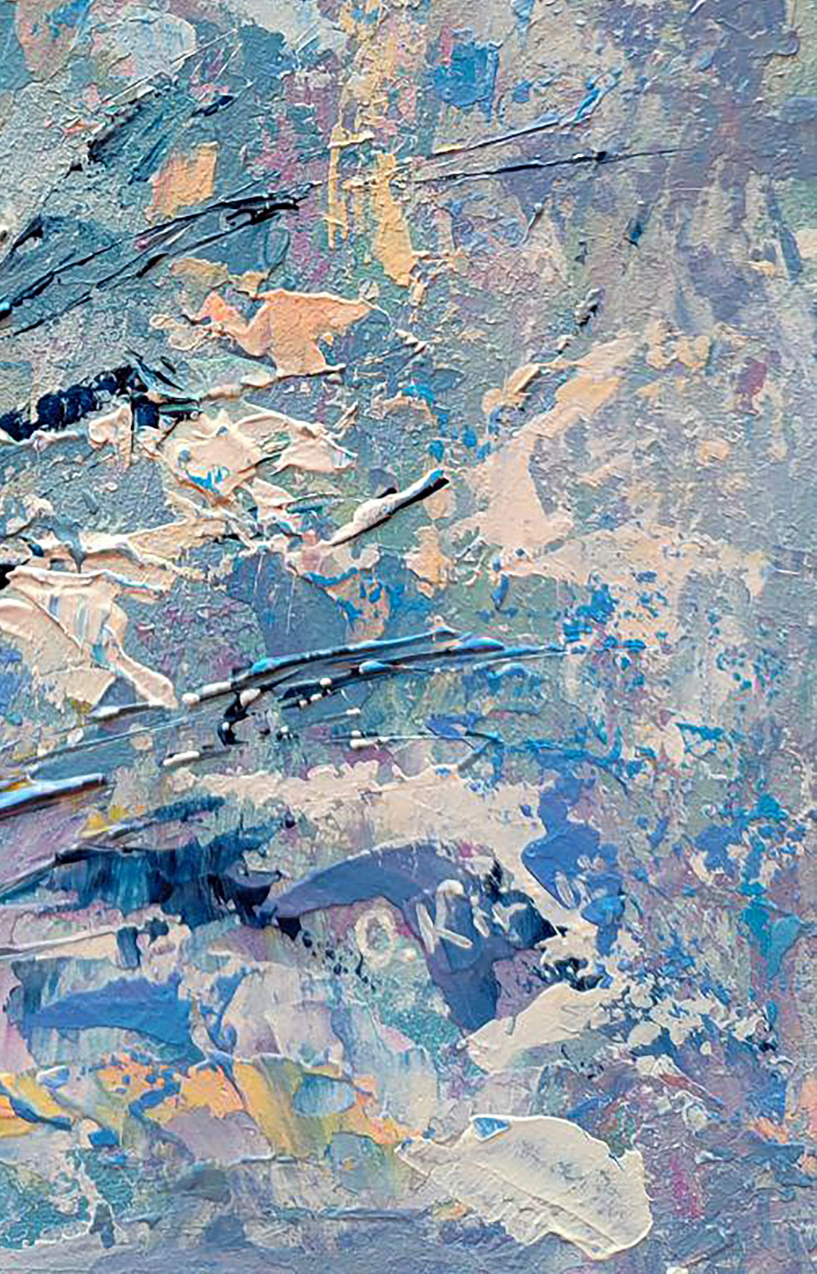 Acrylic painting Proliski Olena Kirik - 5