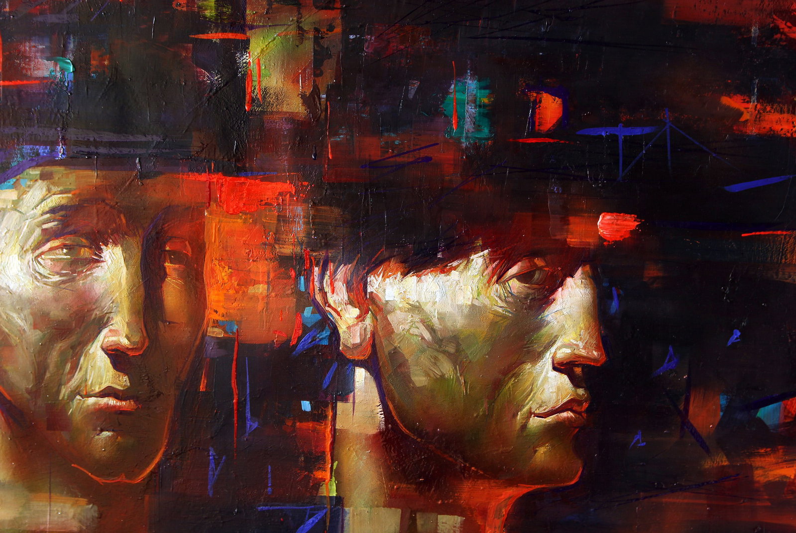 Oil painting Industrial motif Alexander Dobrodiy - 3