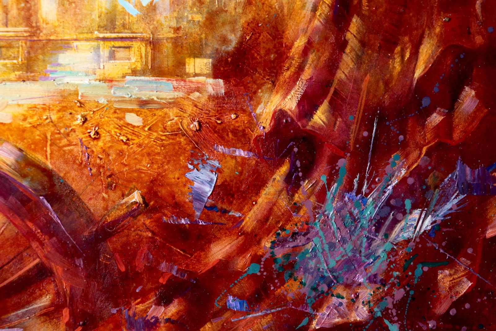 Oil painting Red morning Alexander Dobrodiy - 2