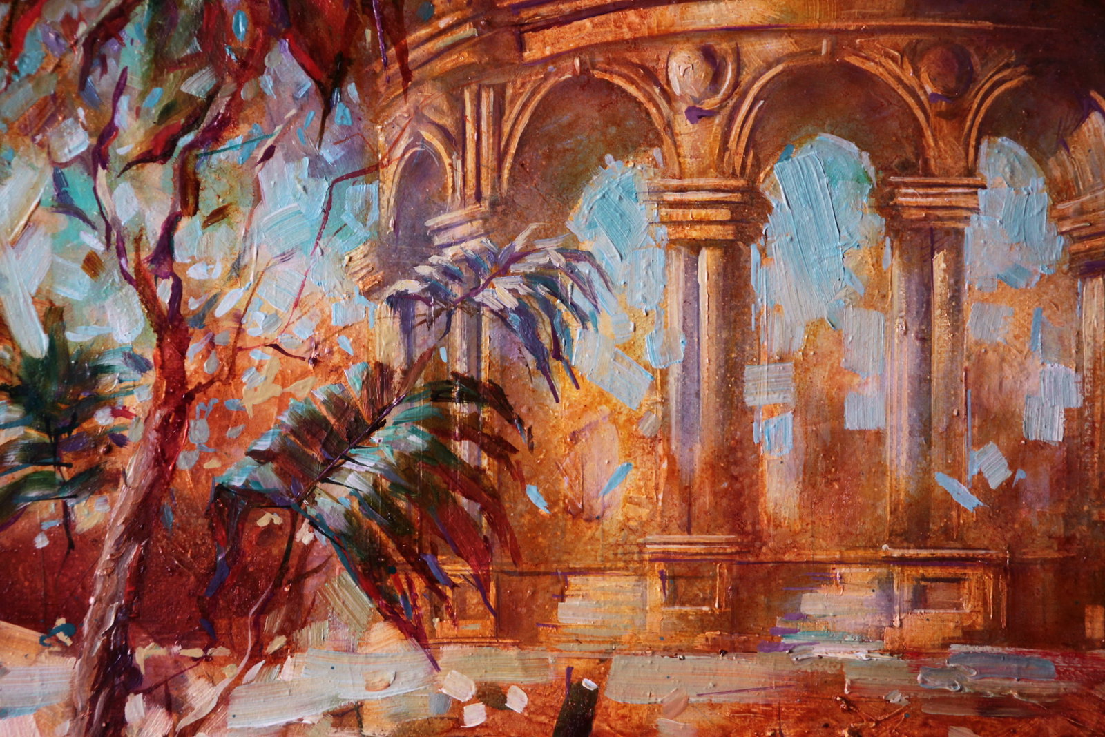 Oil painting Red morning Alexander Dobrodiy - 3