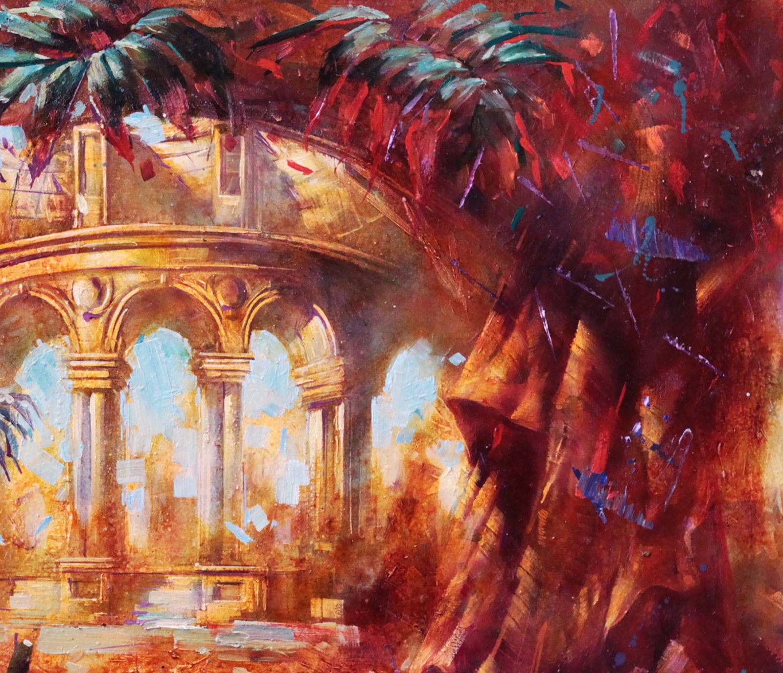 Oil painting Red morning Alexander Dobrodiy - 5