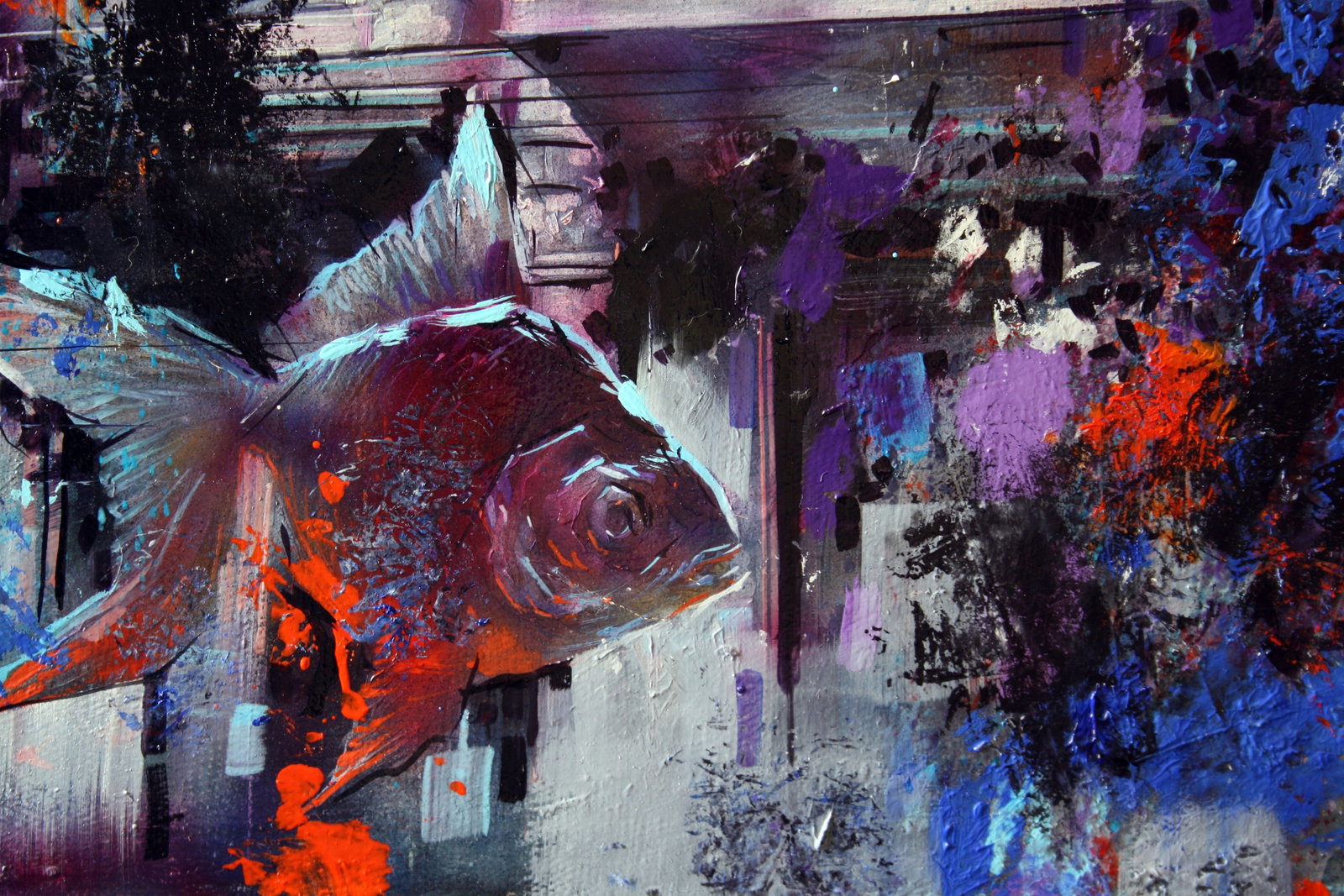 Oil painting Waiting for a miracle Alexander Dobrodiy - 2