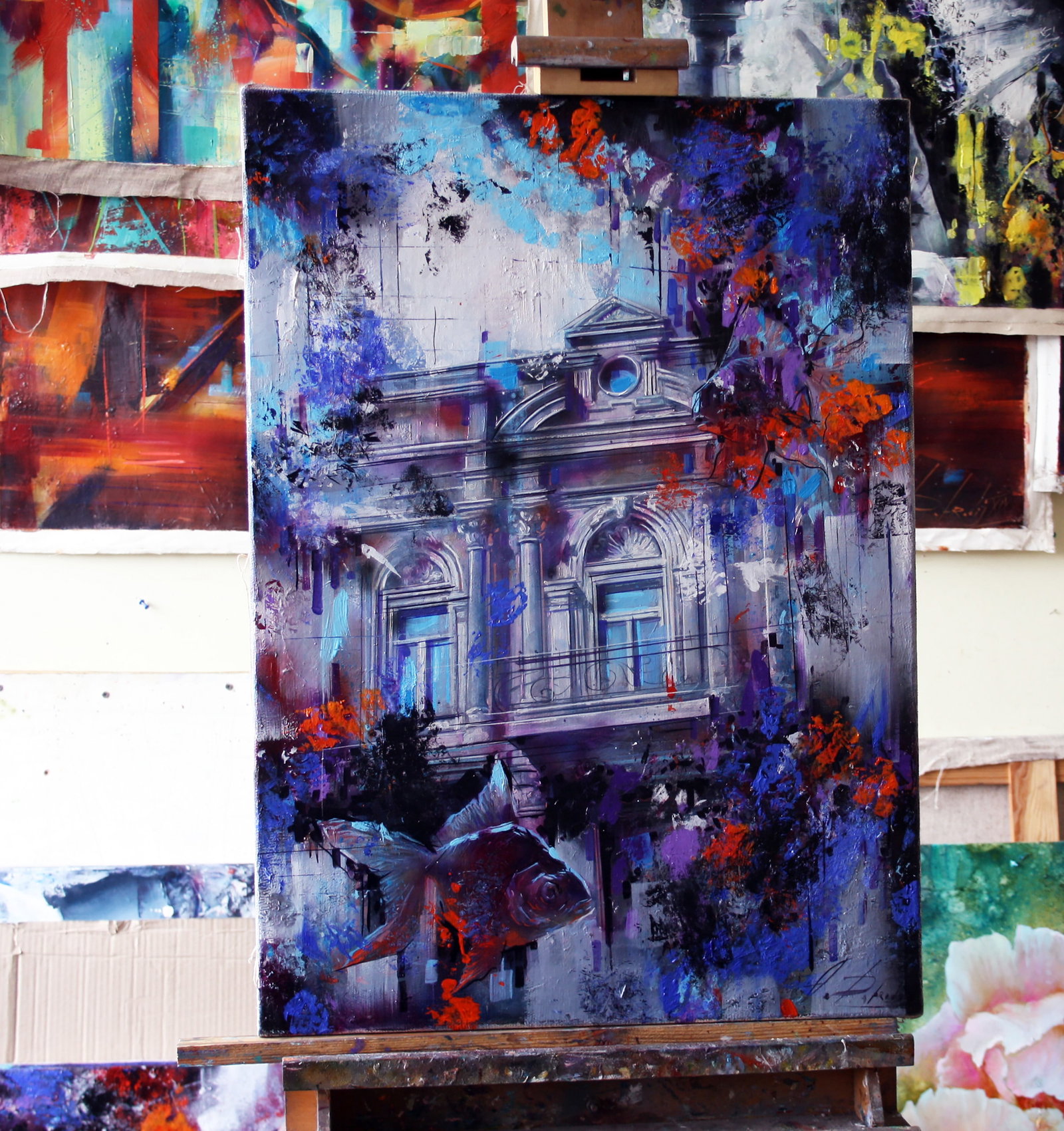 Oil painting Waiting for a miracle Alexander Dobrodiy - 8