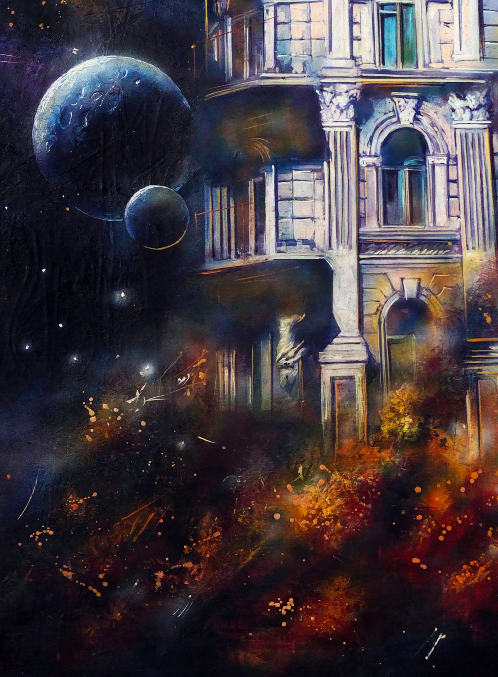 Oil painting Evening city Alexander Dobrodiy - 6