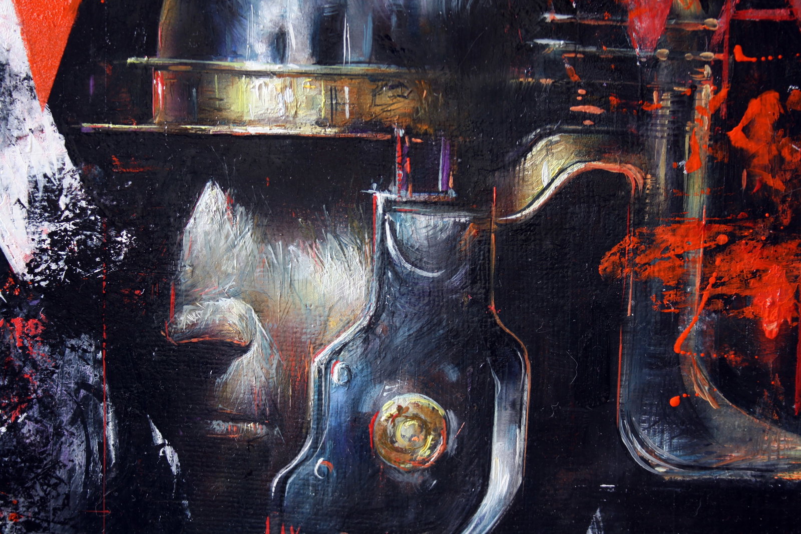 Oil painting Warrior Alexander Dobrodiy - 2