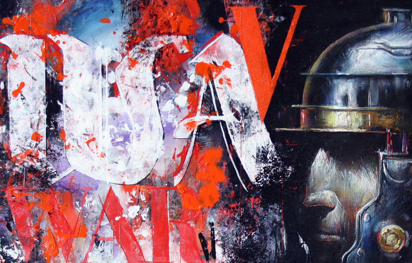 Oil painting Warrior Alexander Dobrodiy - 4
