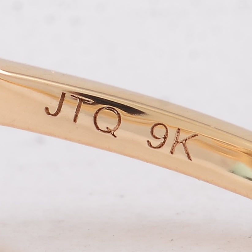 1.84 Ct Pear Tourmaline 9K Gold Ring - 5