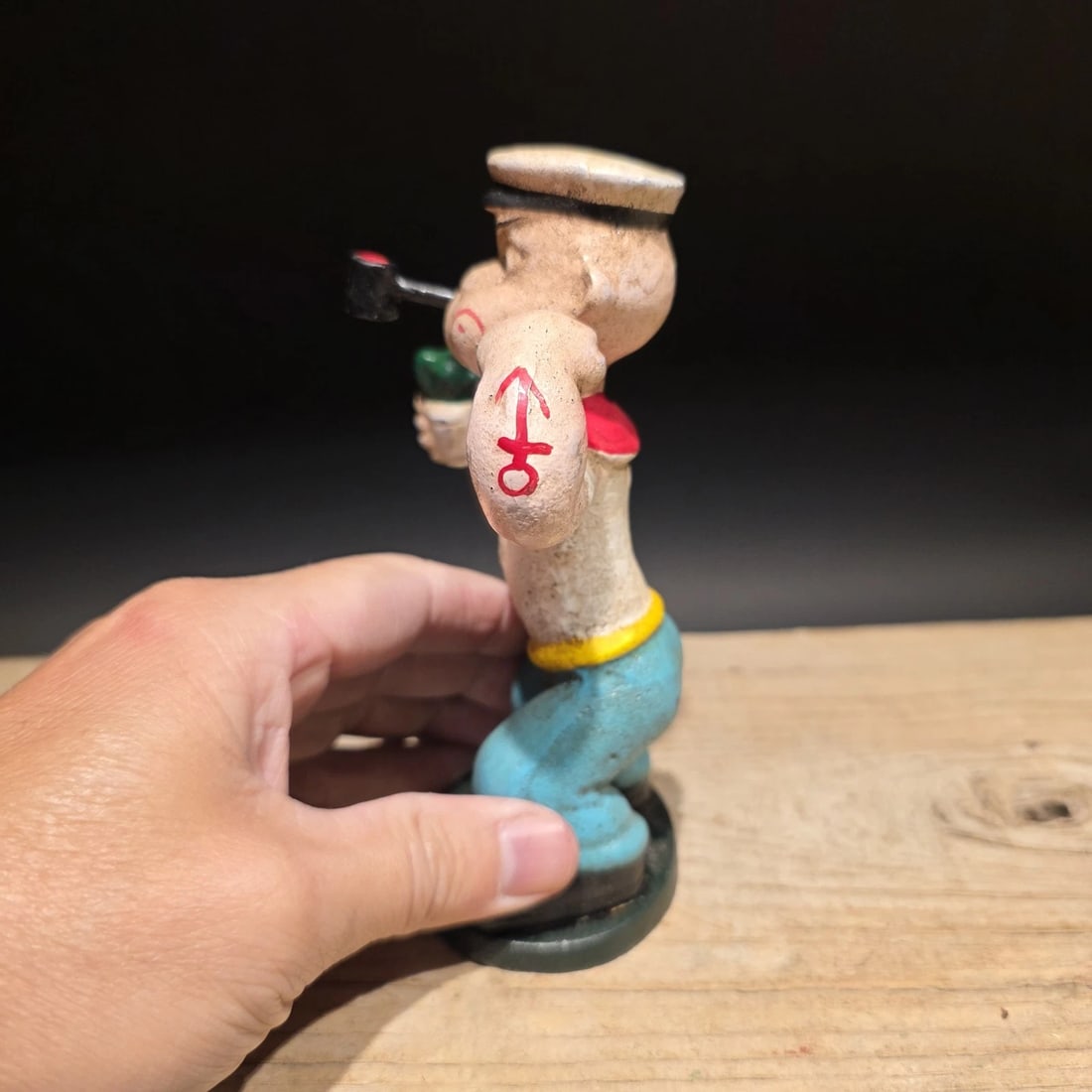 6" Cast Iron Saylor Figurine - 8