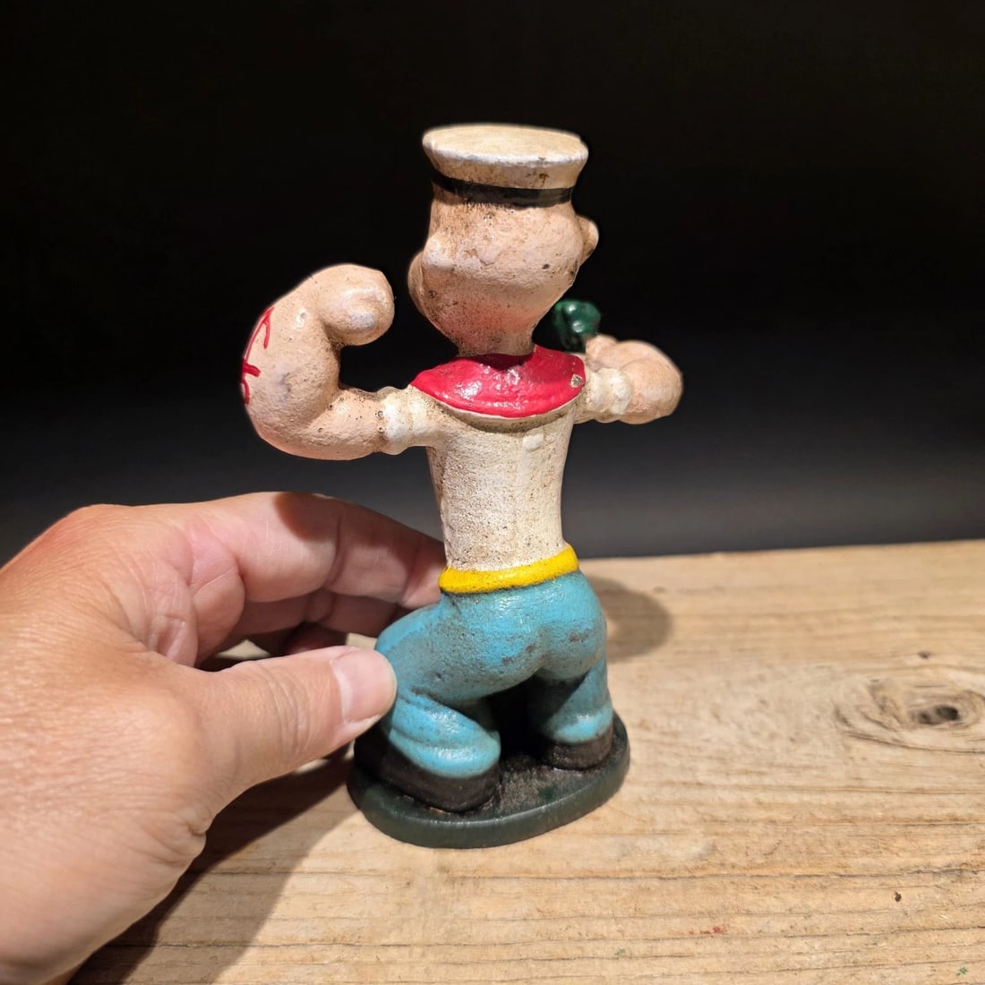6" Cast Iron Saylor Figurine - 9