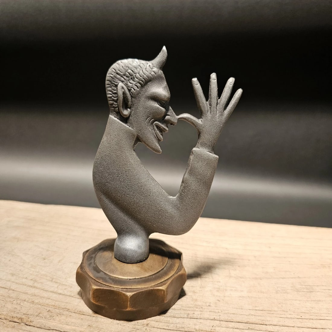 Iron Brass Devil Radiator Cap - 10