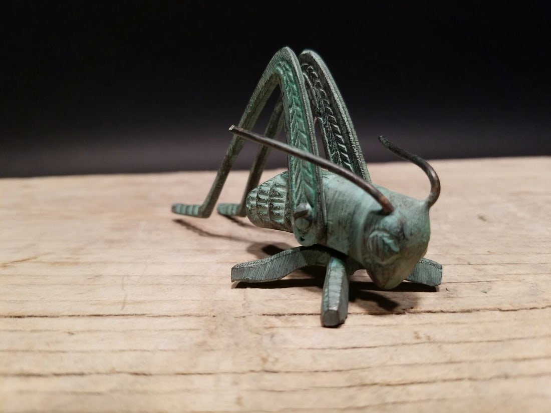 Brass Fireplace Hearth Cricket - 3