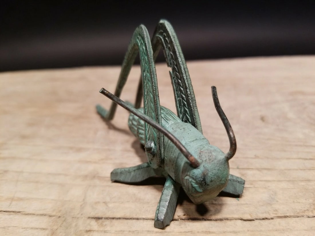 Brass Fireplace Hearth Cricket - 9