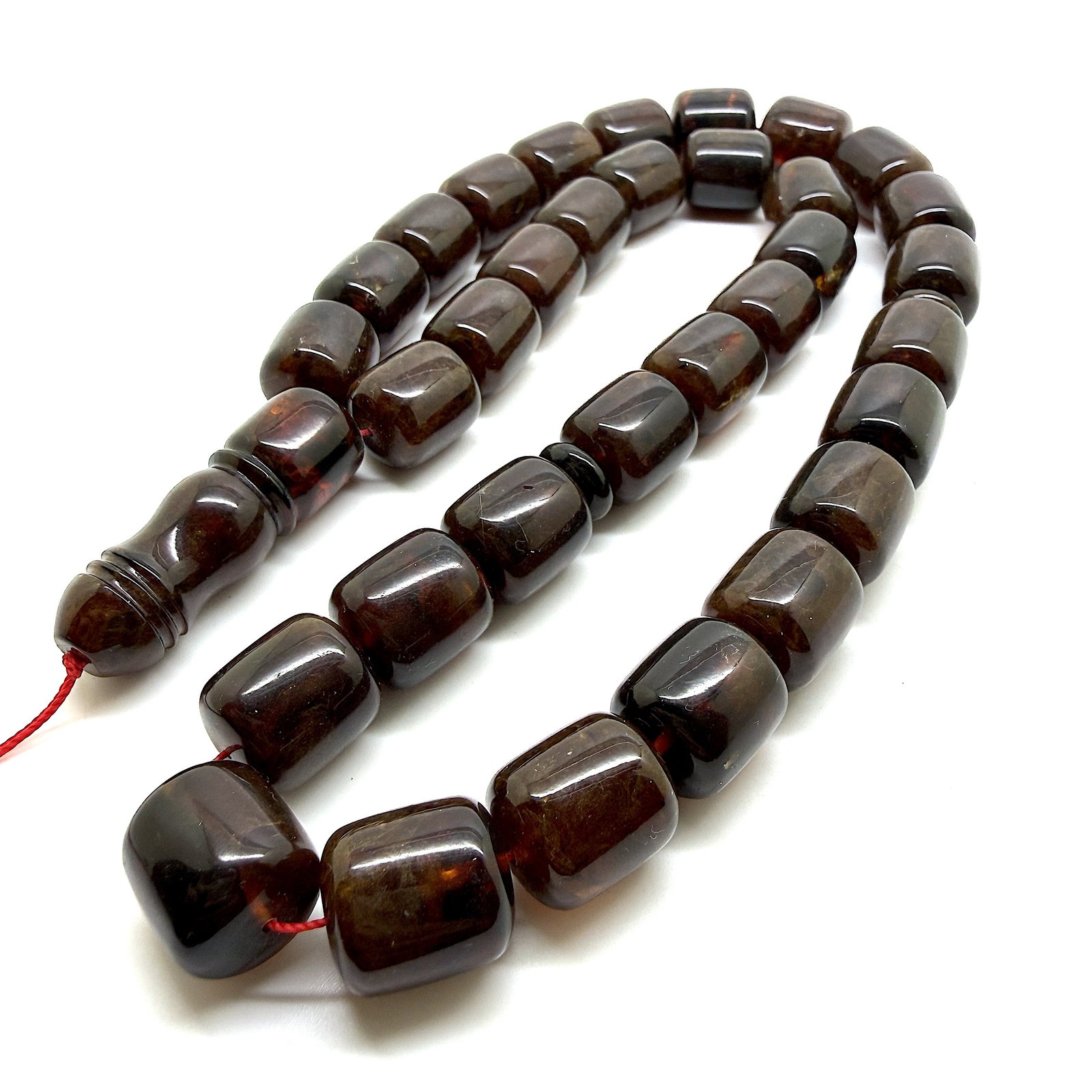 Beautiful Amber Tesbih made from Round Amber beads - 3