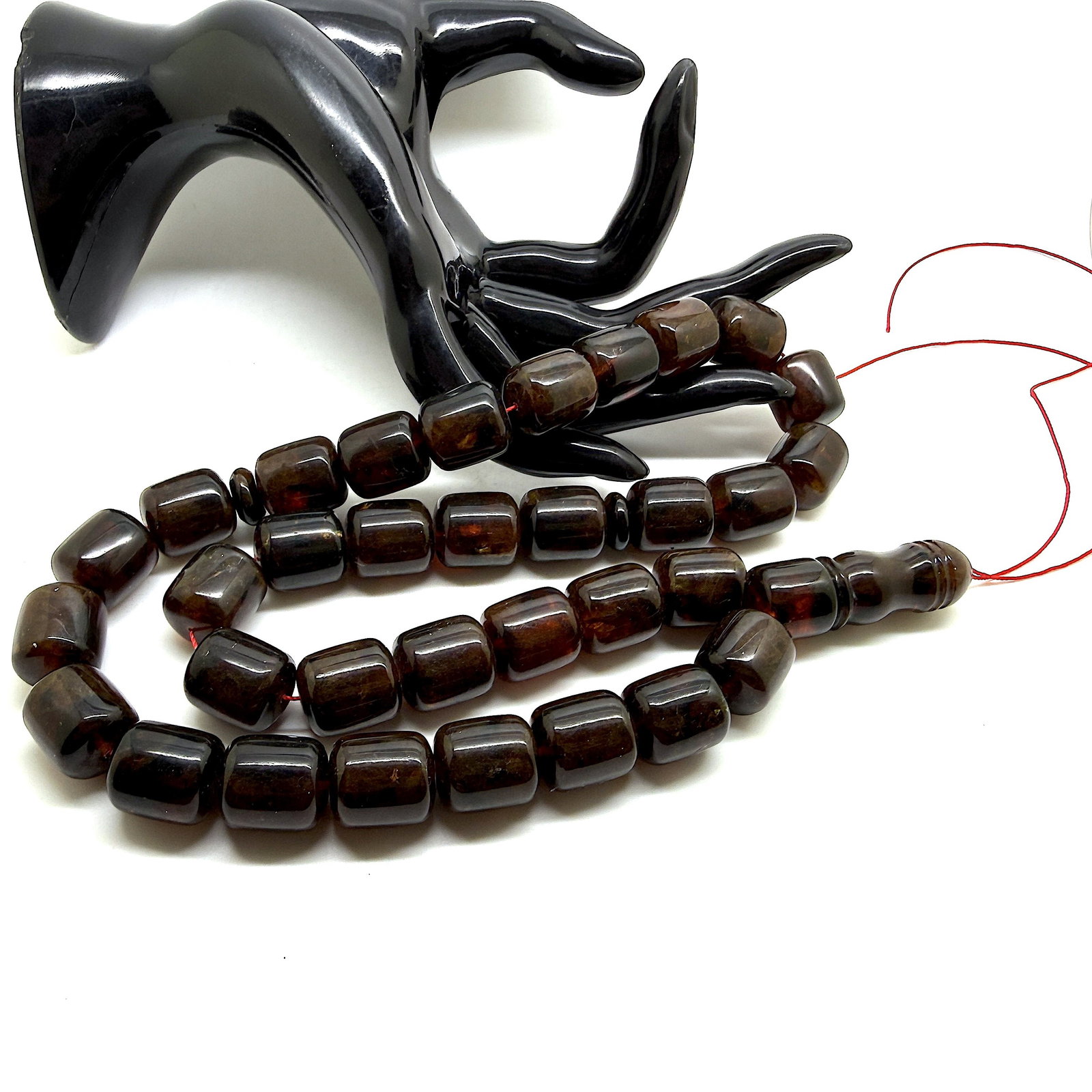 Beautiful Amber Tesbih made from Round Amber beads - 6
