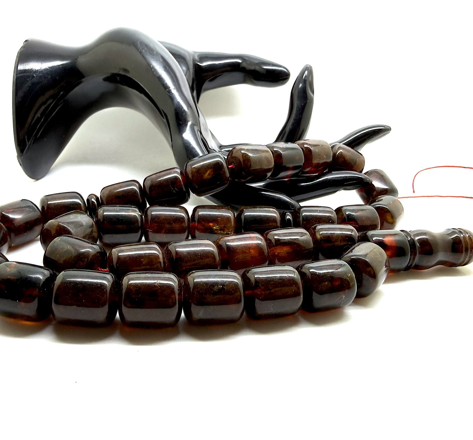 Beautiful Amber Tesbih made from Round Amber beads - 7