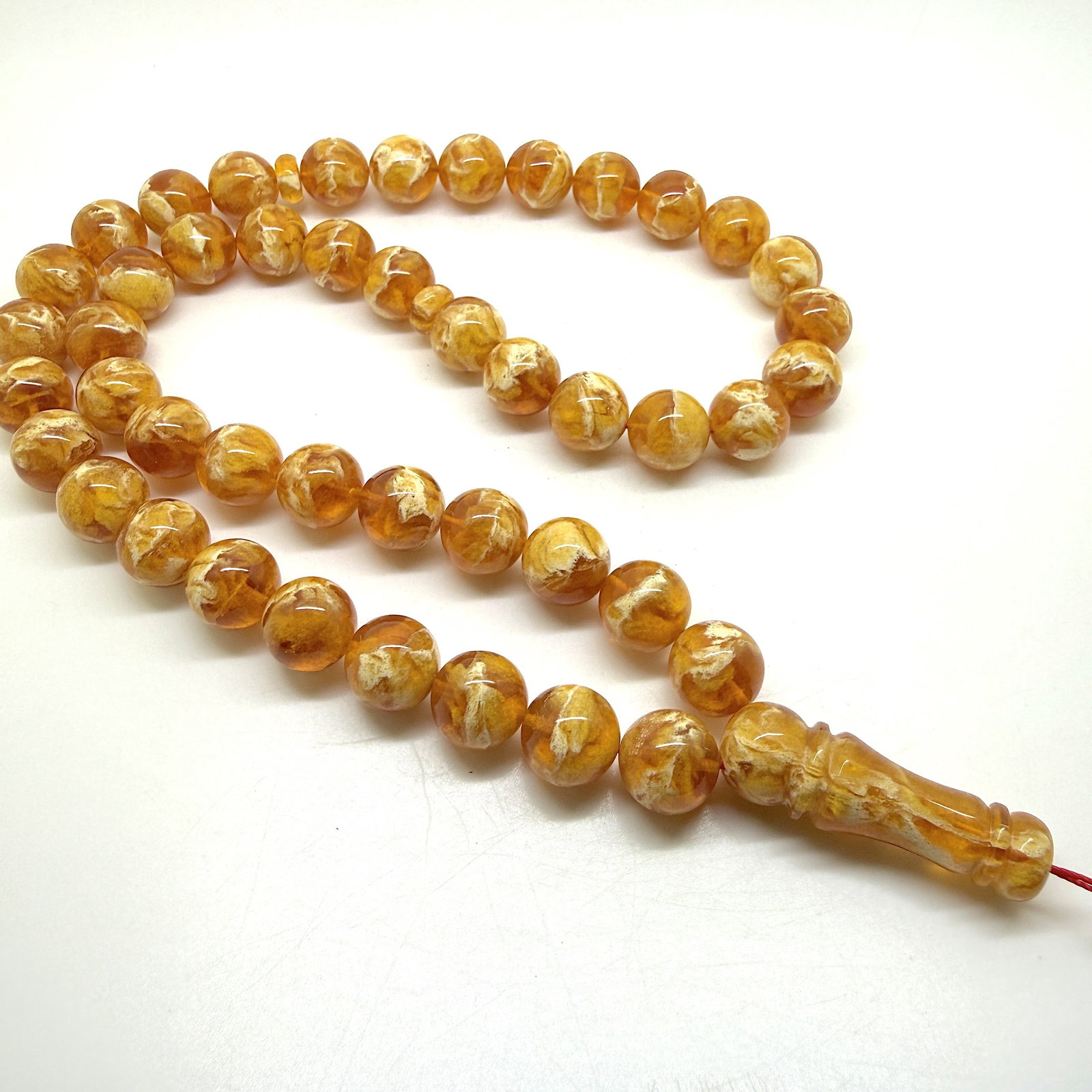 Phenomenal Amber Tesbih made from Round Amber beads (1 of 10)