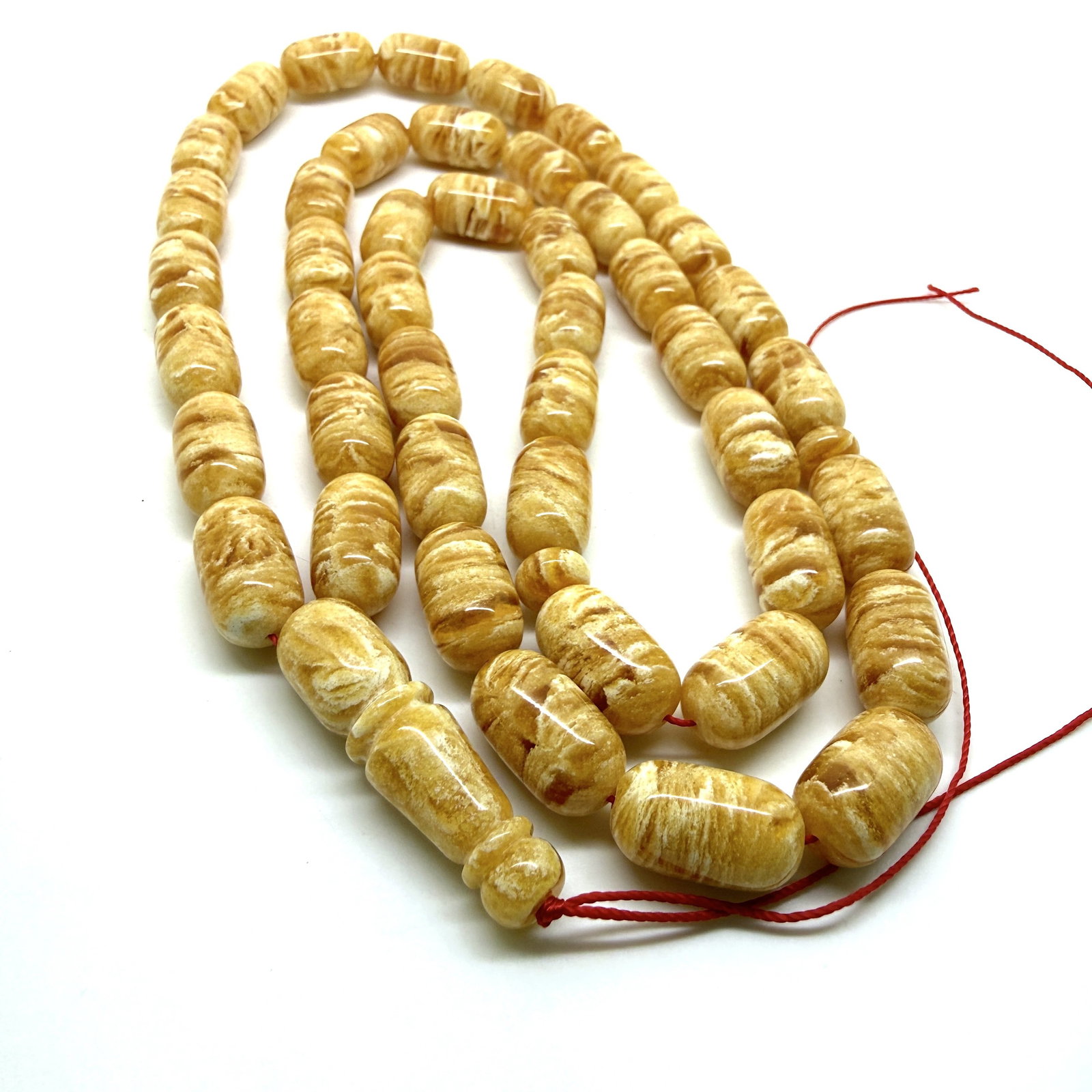 Amazing Amber Tesbih made from Round Amber beads - 5