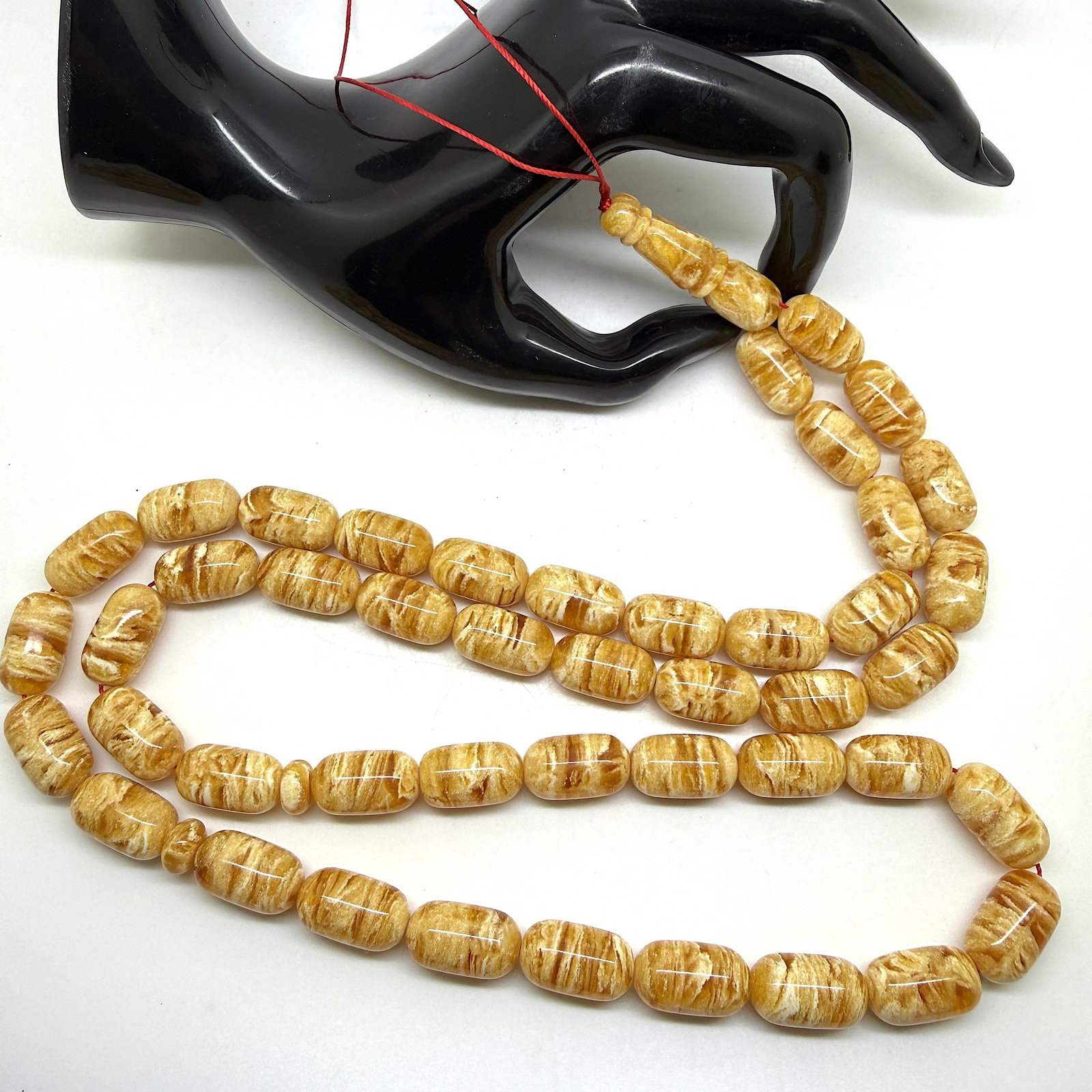 Amazing Amber Tesbih made from Round Amber beads - 6