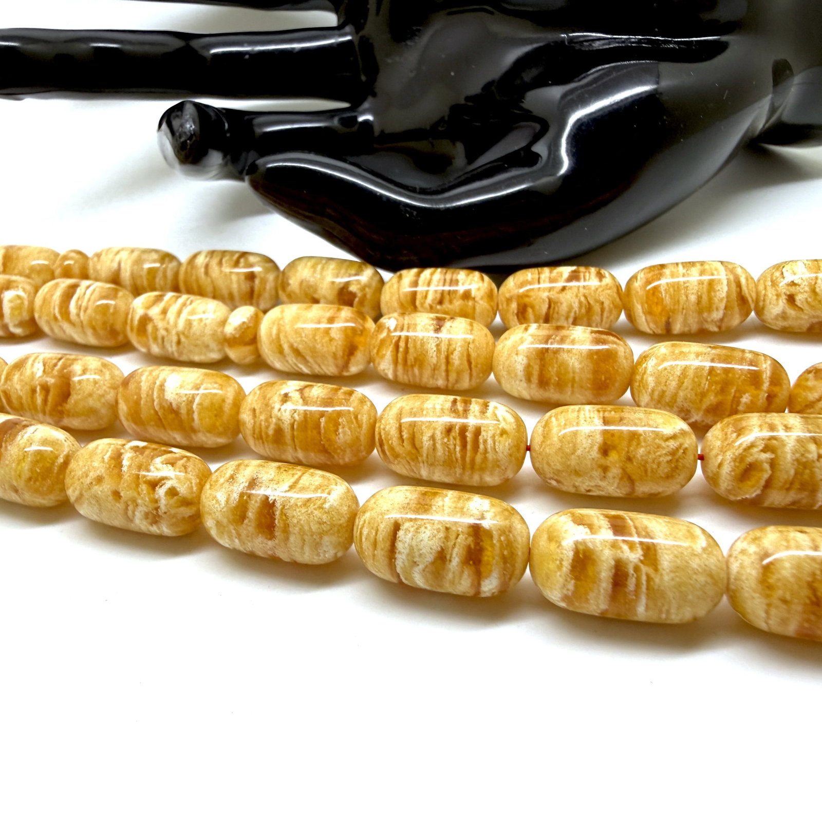 Amazing Amber Tesbih made from Round Amber beads - 8