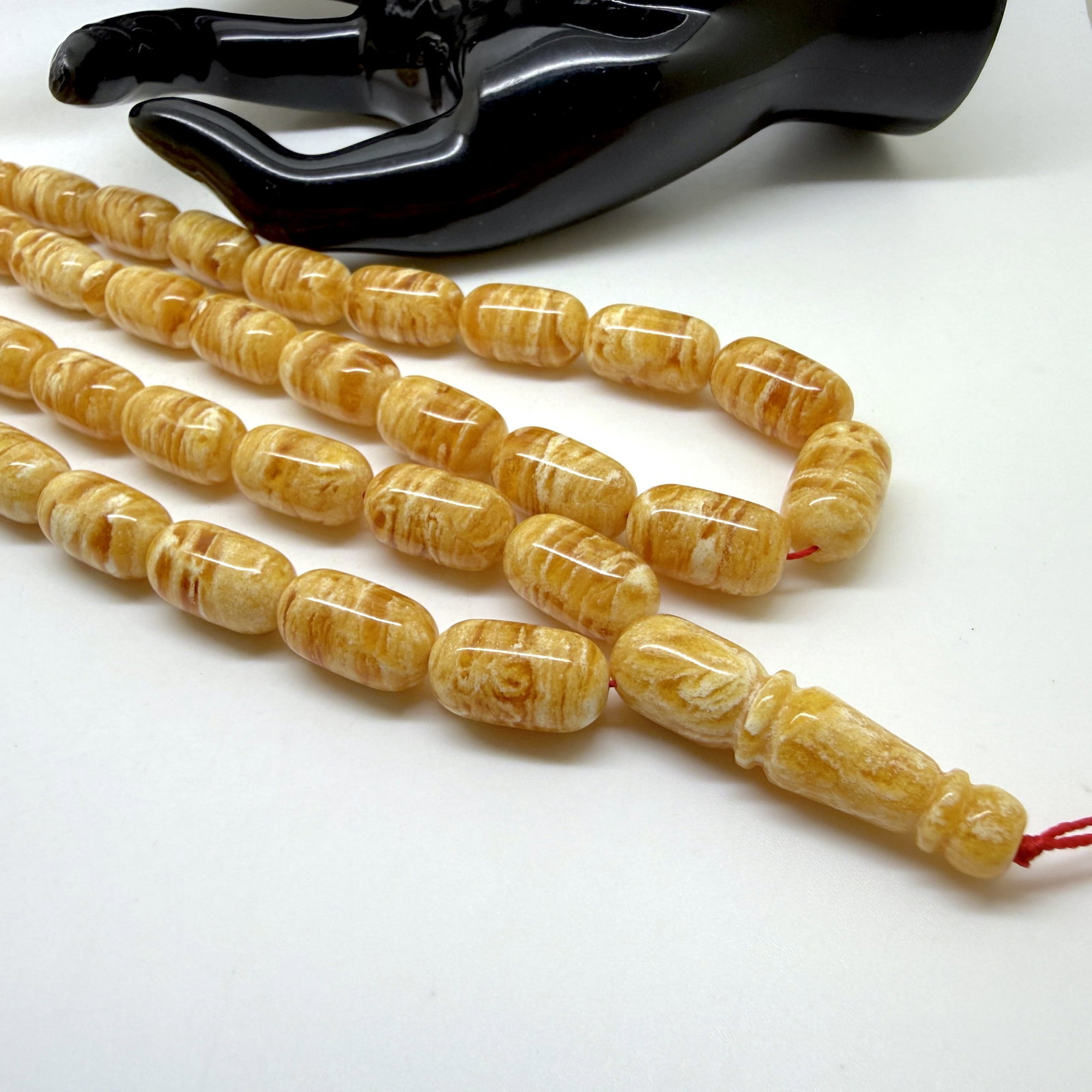 Amazing Amber Tesbih made from Round Amber beads - 9