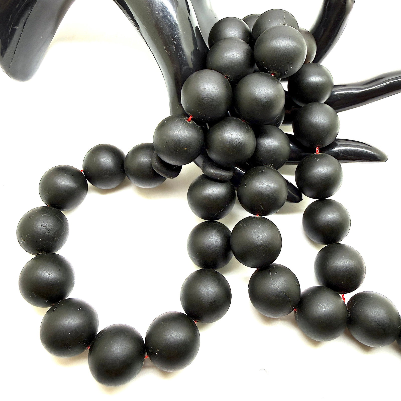 Unique and Remarkable Amber Tesbih made from Round Amber beads - 3
