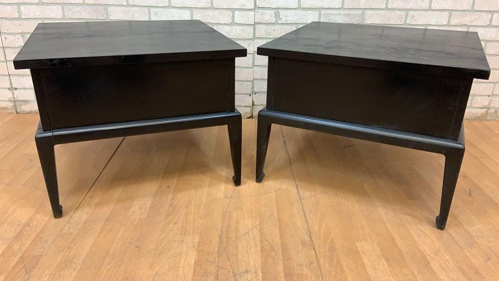 Vintage Mid Century Modern American of Martinsville Side Tables/Nightstand - Pair - 3