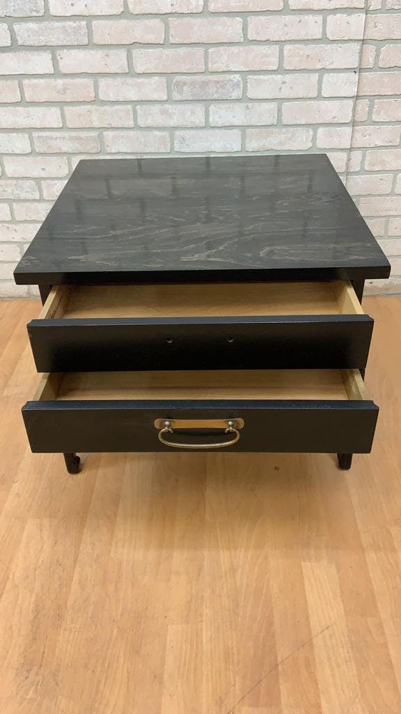 Vintage Mid Century Modern American of Martinsville Side Tables/Nightstand - Pair - 5