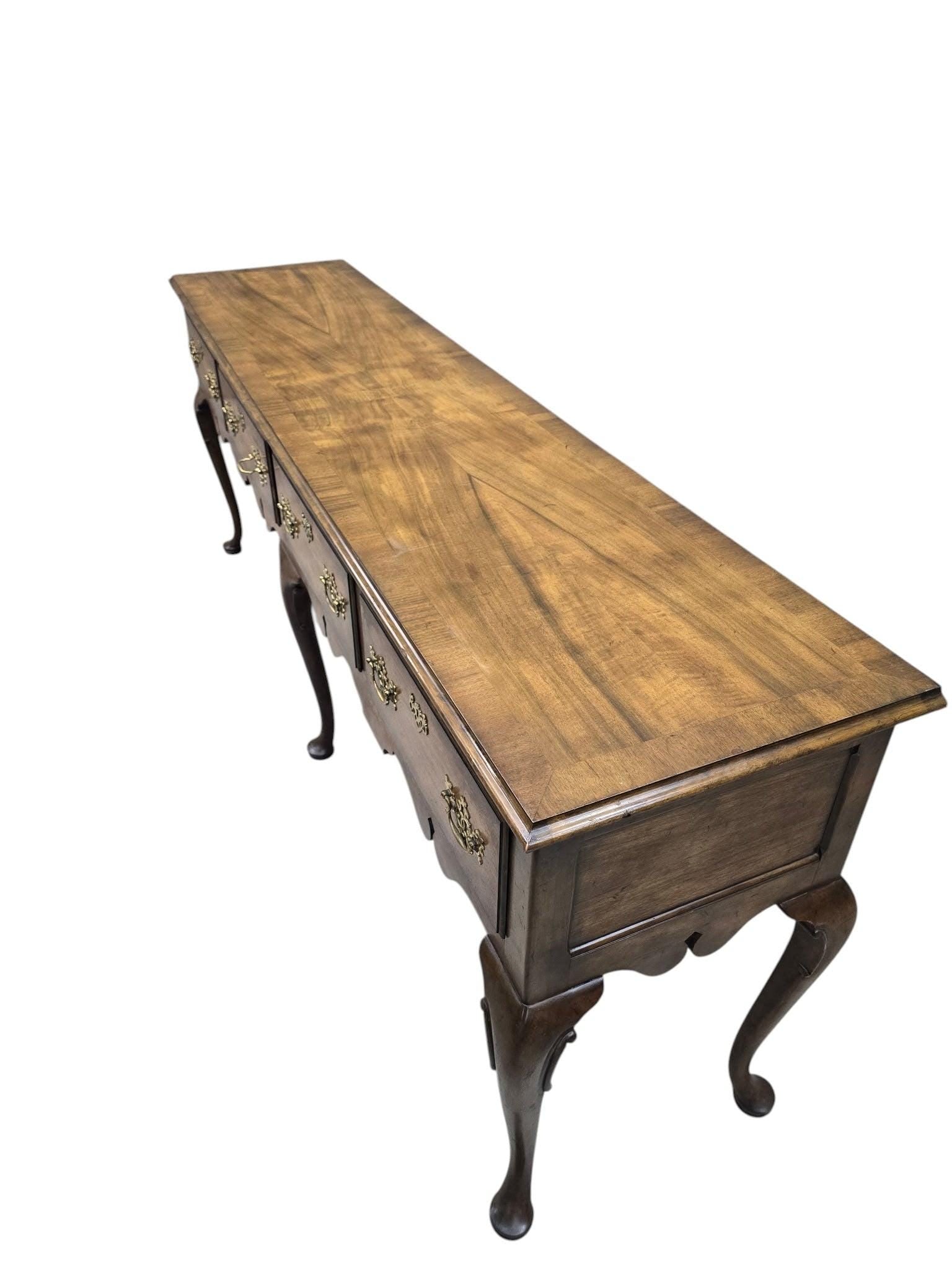 Vintage Queen Anne Style Console Table by Baker Furniture - 8