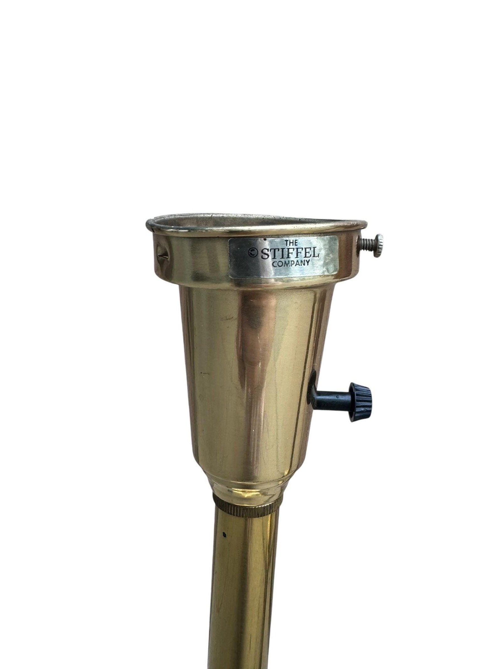 Vintage Neoclassical Style Stiffel Torchiere Table Lamps - Pair - 5