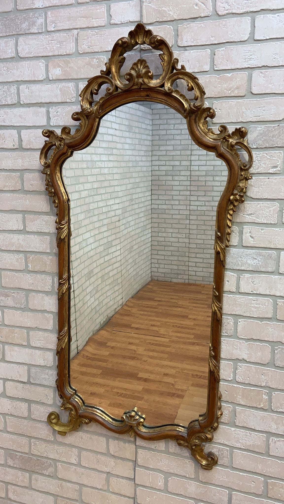 Antique Italian Wall Mirror - 2