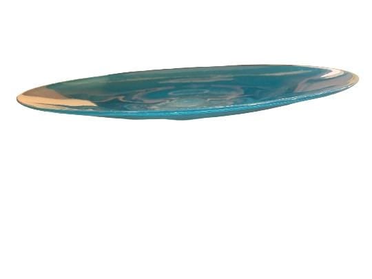 Henry Dean Art Glass Charger Signer Plate - 4