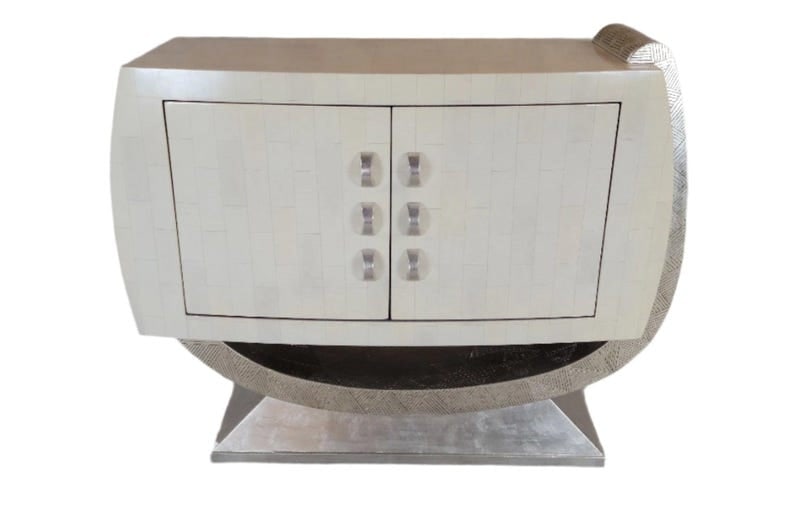 Postmodern Artmax Tessellated Bone Sculptural Credenza (1 of 8)