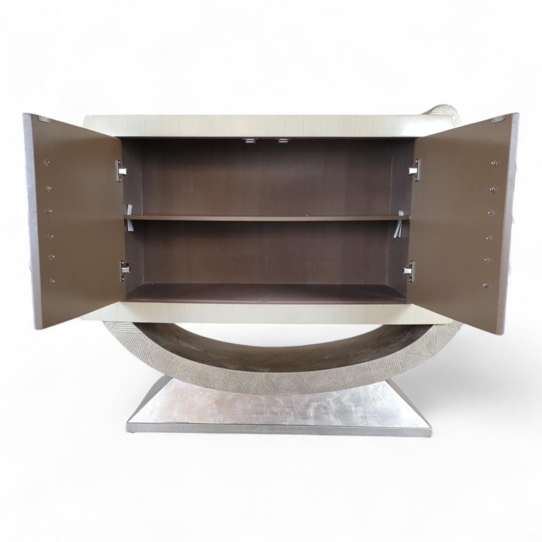 Postmodern Artmax Tessellated Bone Sculptural Credenza - 4