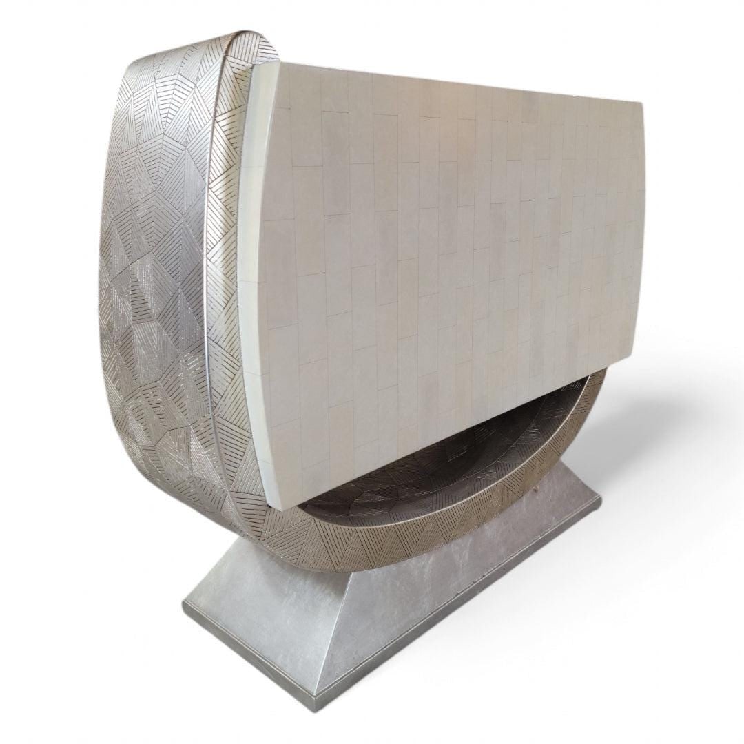 Postmodern Artmax Tessellated Bone Sculptural Credenza - 5