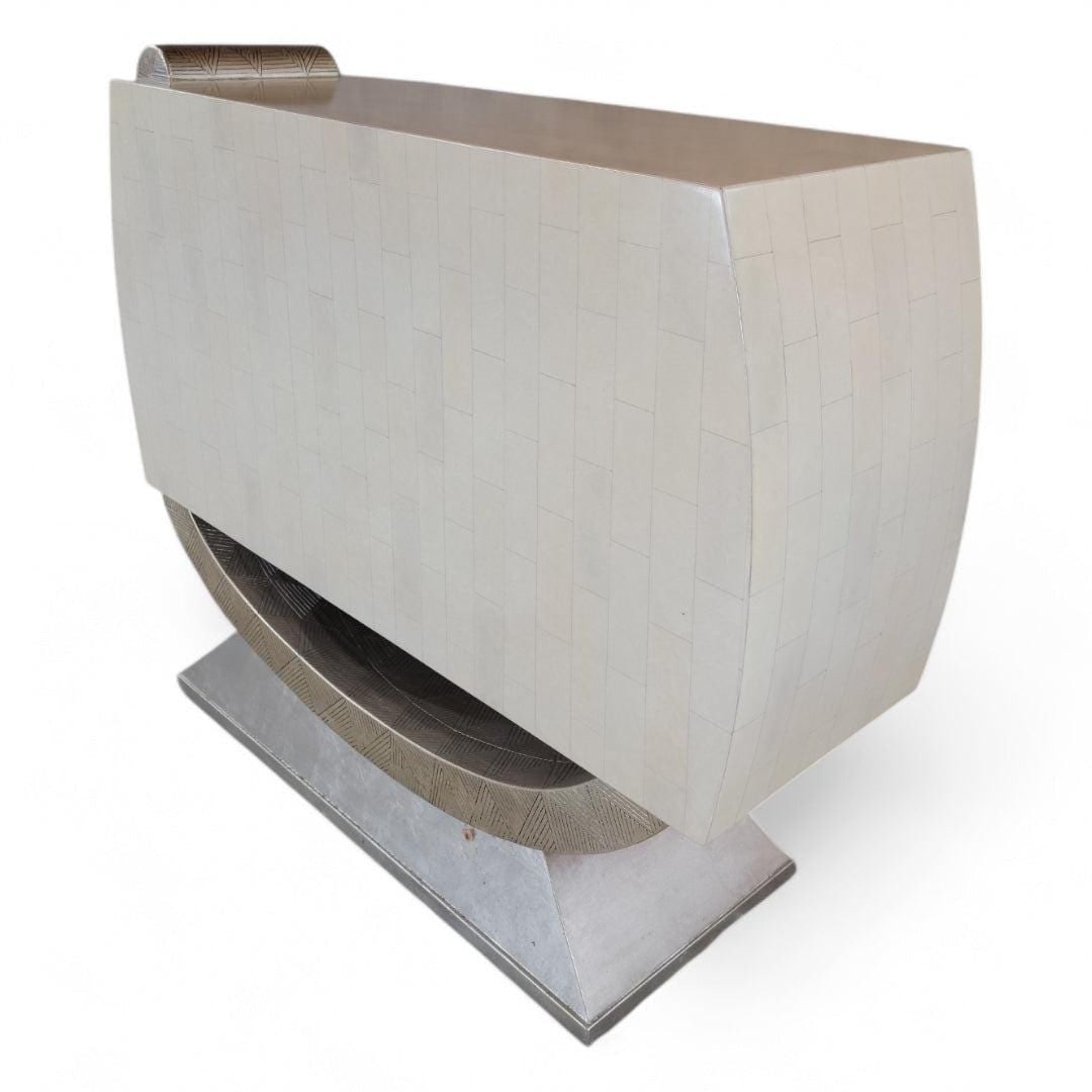 Postmodern Artmax Tessellated Bone Sculptural Credenza - 8